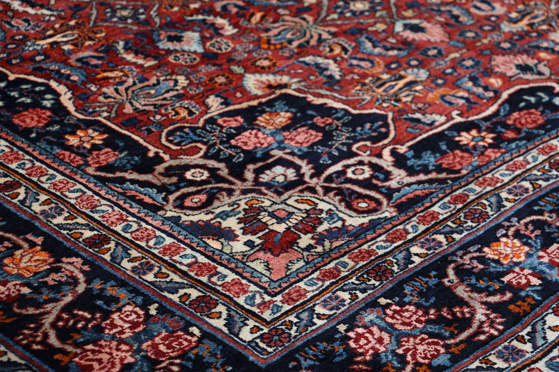 Handgeknüpfter Bijar Perserteppich, 265 × 365 cm, Wolle