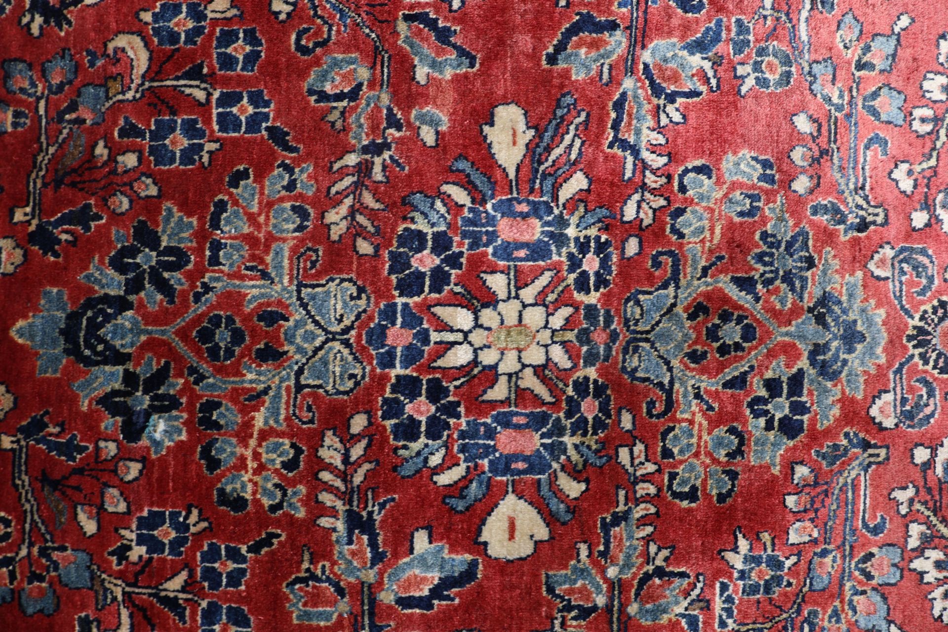 Handgeknüpfter Sarough Perserteppich, 267 × 356 cm, Wolle