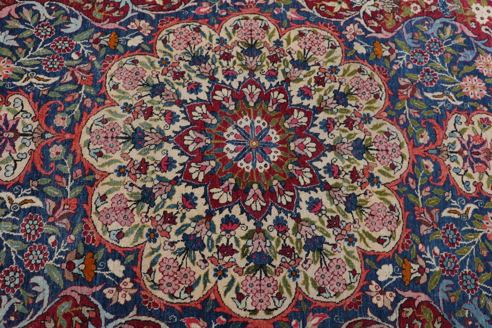 Perserteppich antik, 140 × 210 cm, Wolle