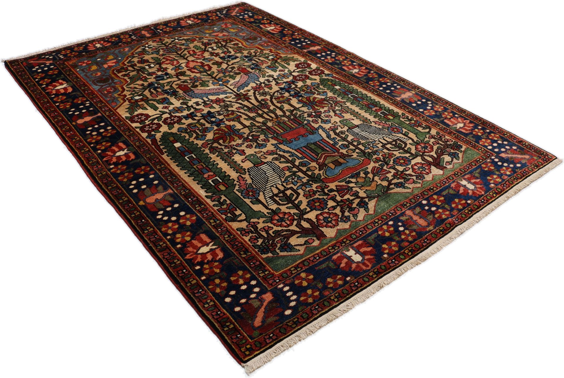 perserteppich-bachtiar-150-x-210-cm-schurwolle-handgeknupft-antik-12 Bakhtiari Perserteppich antik, 150 × 210 cm, Wolle