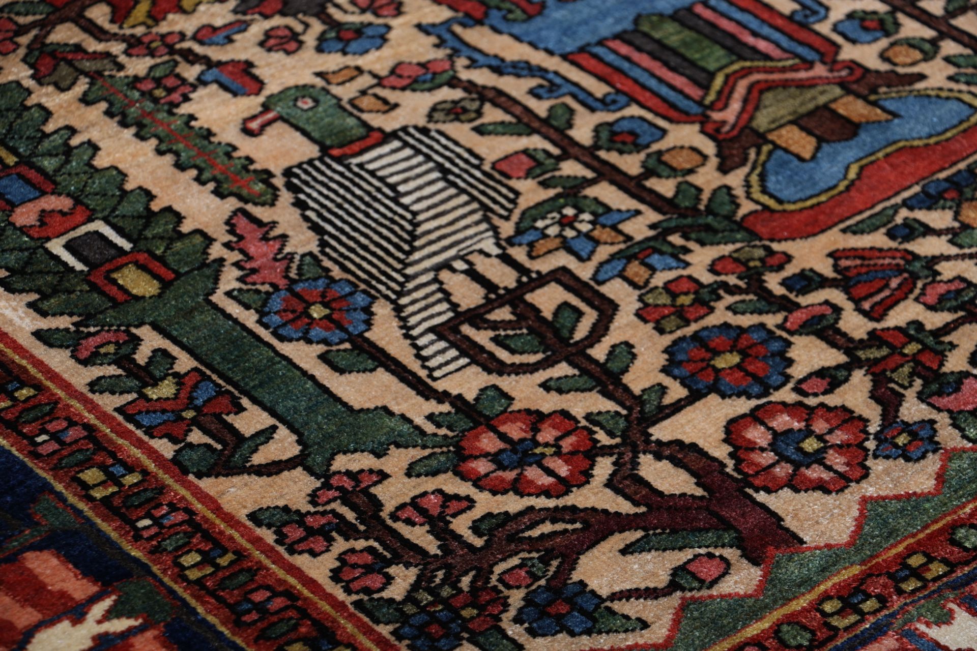 perserteppich-bachtiar-150-x-210-cm-schurwolle-handgeknupft-antik-14 Bakhtiari Perserteppich antik, 150 × 210 cm, Wolle