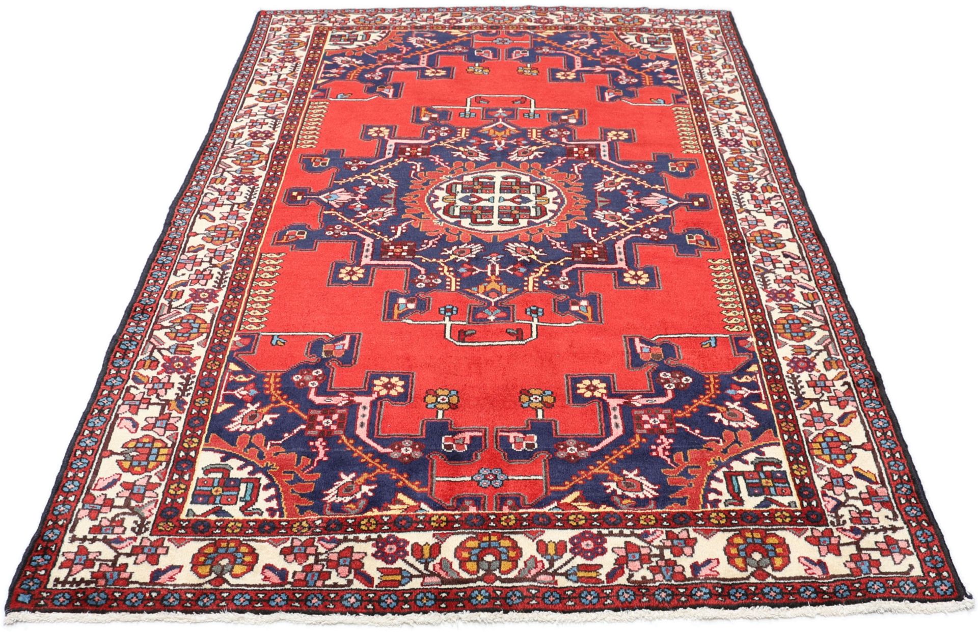 Handgeknüpfter Perserteppich 132 × 195 cm