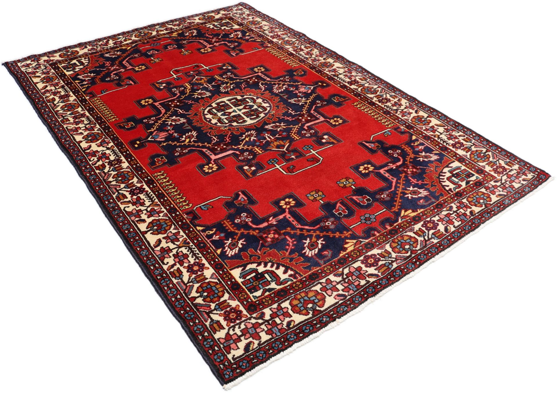 Handgeknüpfter Perserteppich 132 × 195 cm