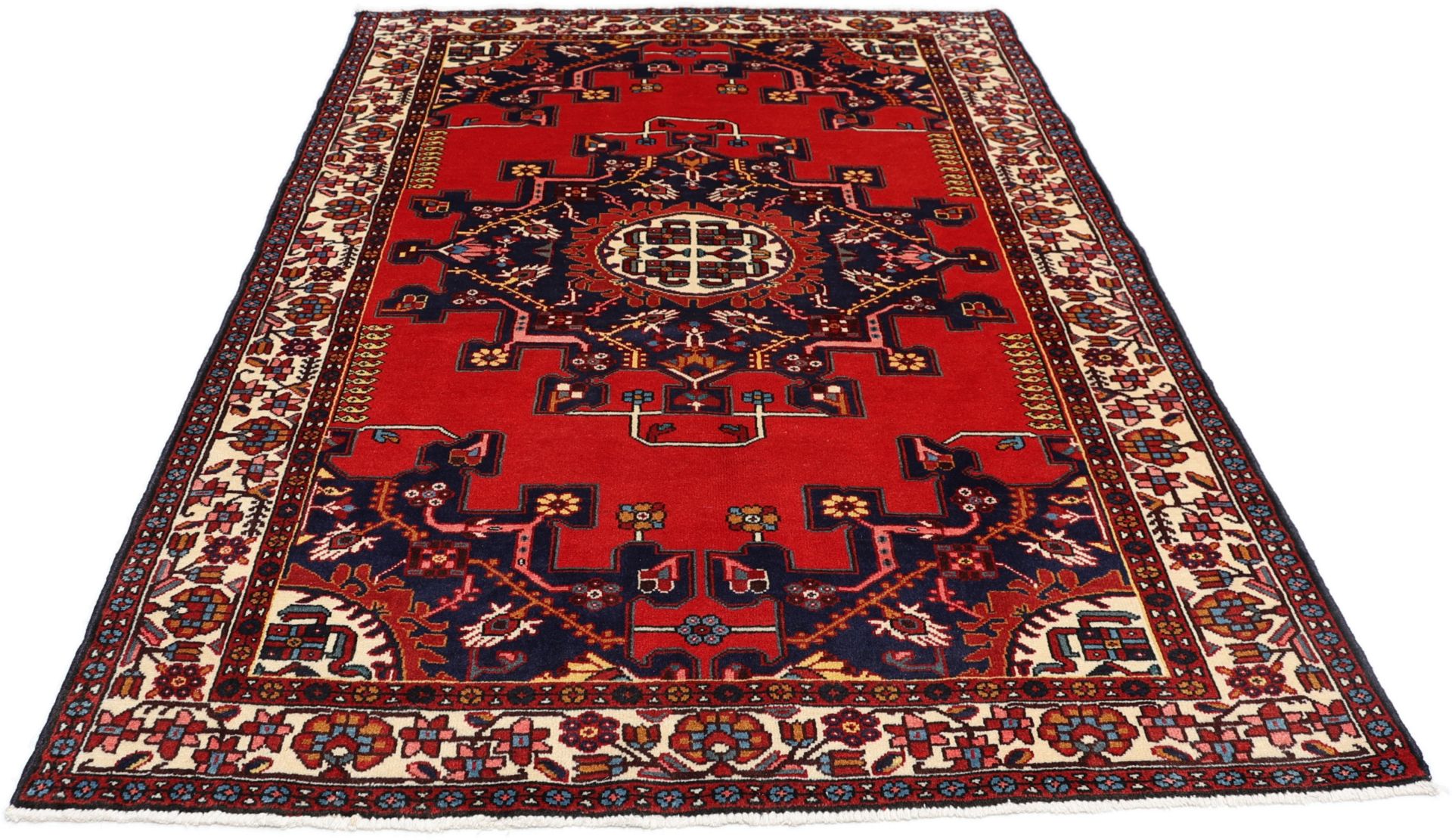 Handgeknüpfter Perserteppich 132 × 195 cm