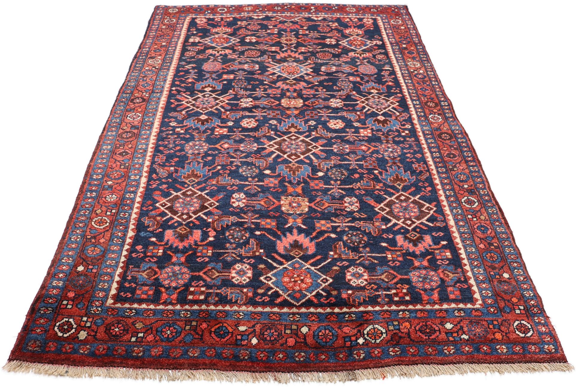 Perserteppich aus Iran, 127 × 215 cm