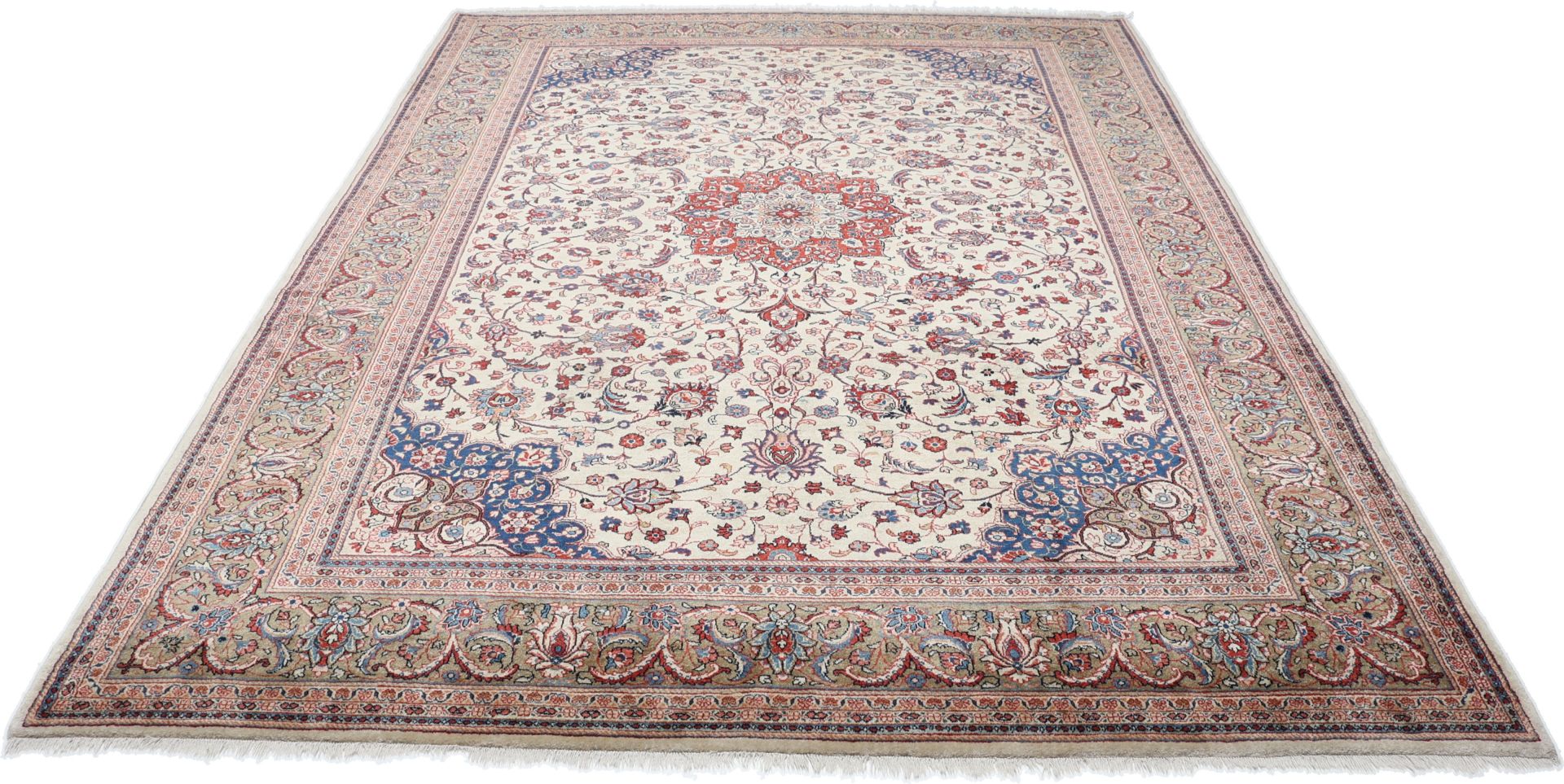 Handgeknüpfter Sarough Perserteppich 261 × 364 cm