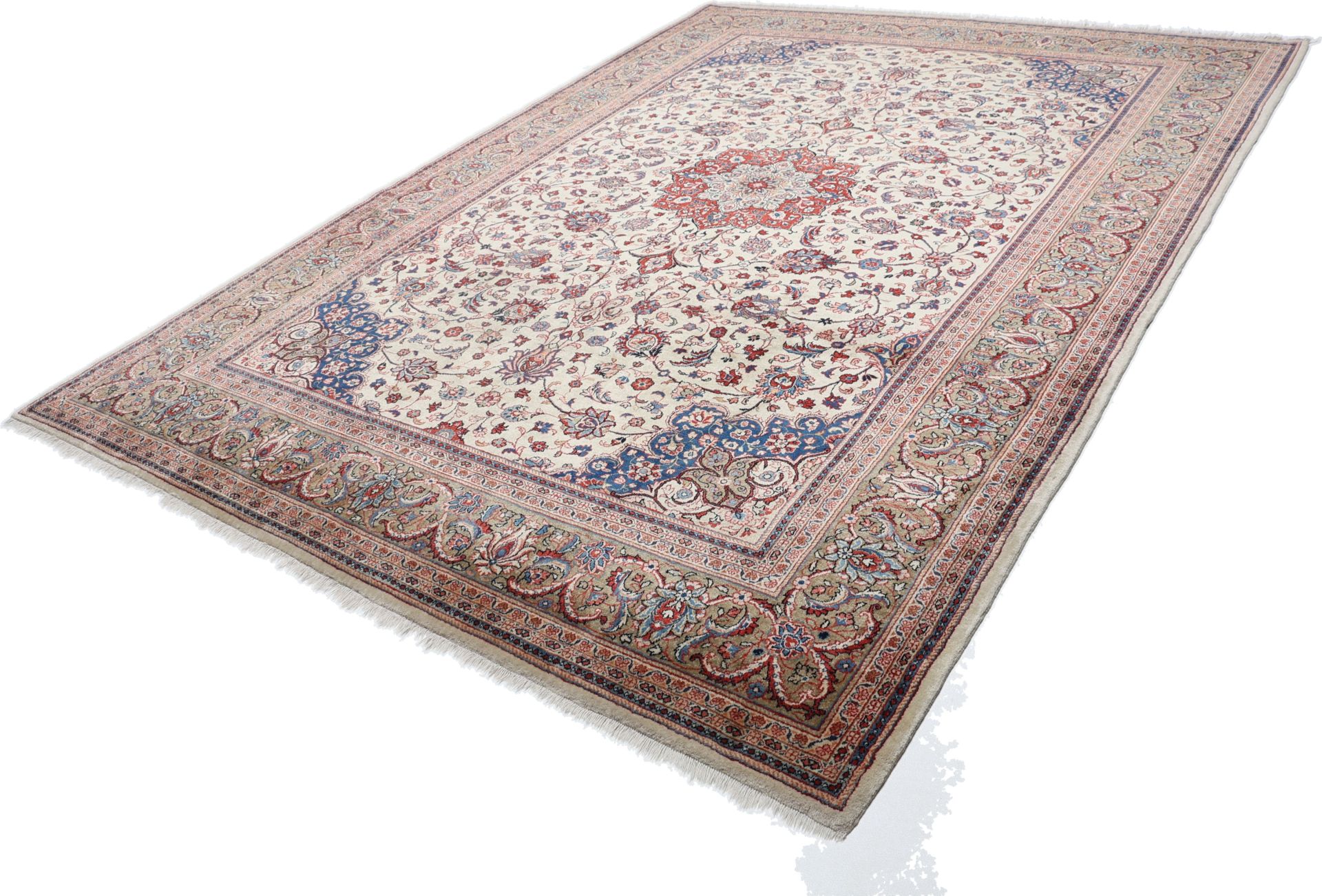 Handgeknüpfter Sarough Perserteppich 261 × 364 cm