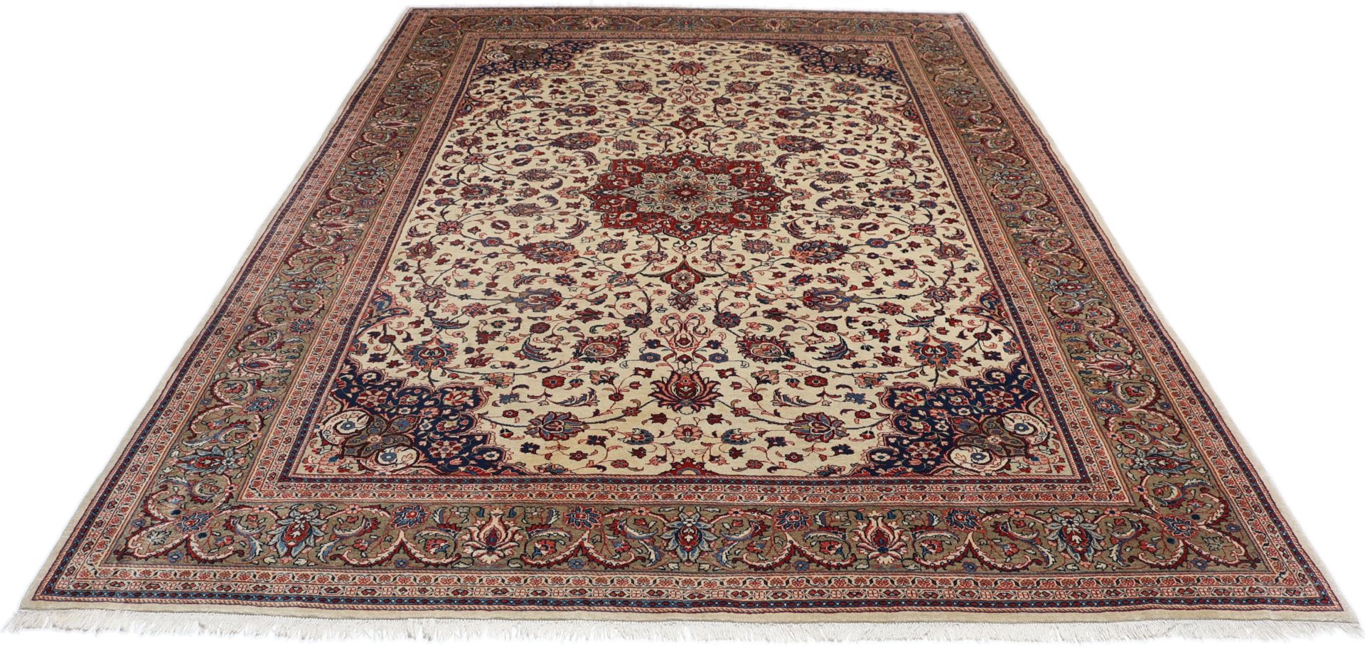 Handgeknüpfter Sarough Perserteppich 261 × 364 cm
