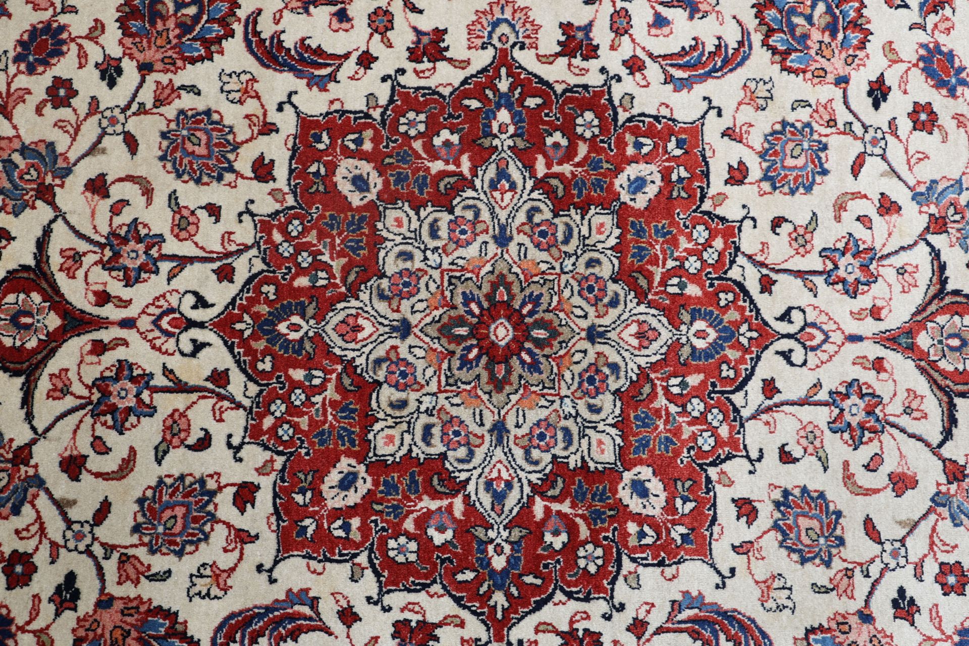 Handgeknüpfter Sarough Perserteppich 261 × 364 cm