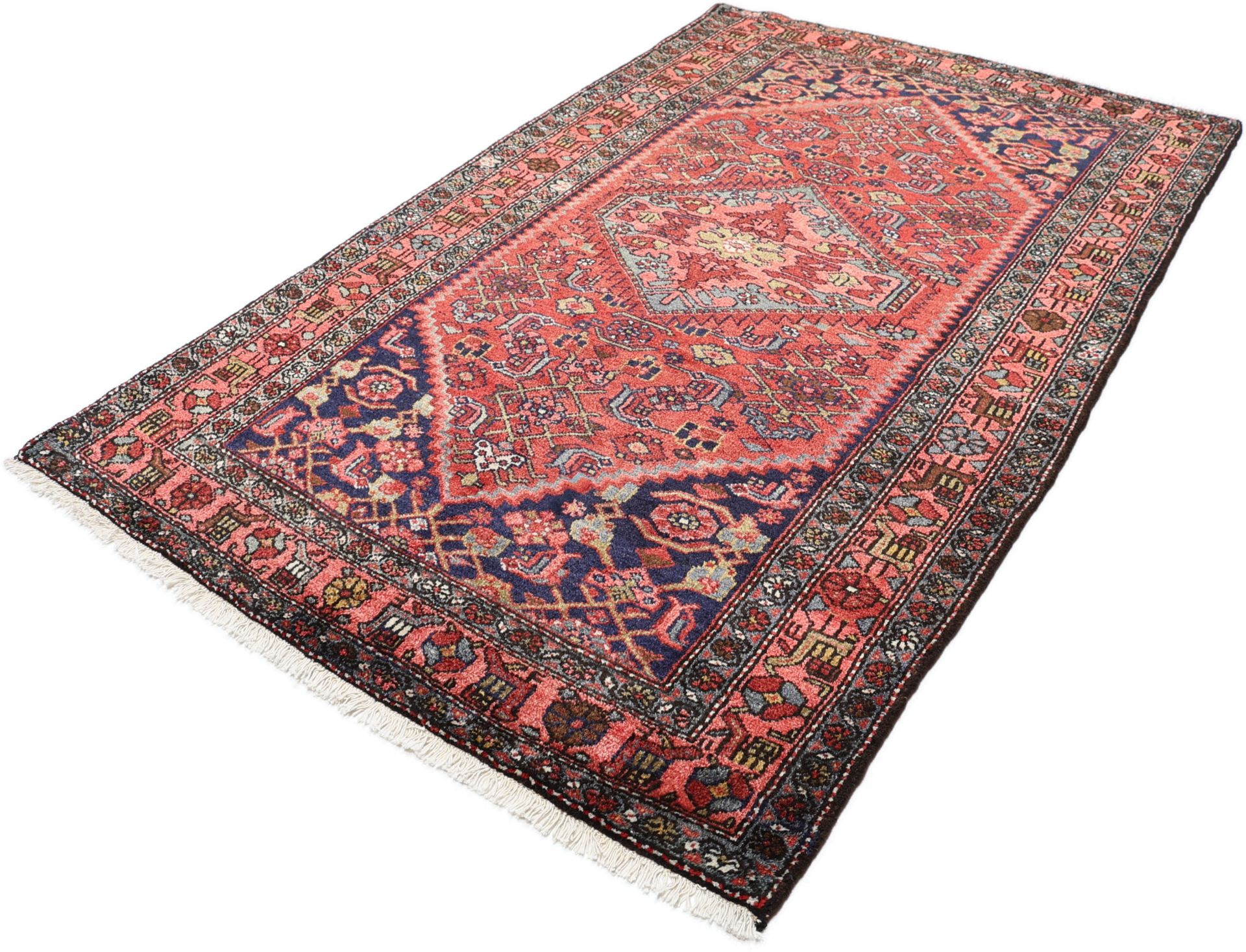 Perserteppich 136 × 210 cm aus Wolle, handgeknüpft