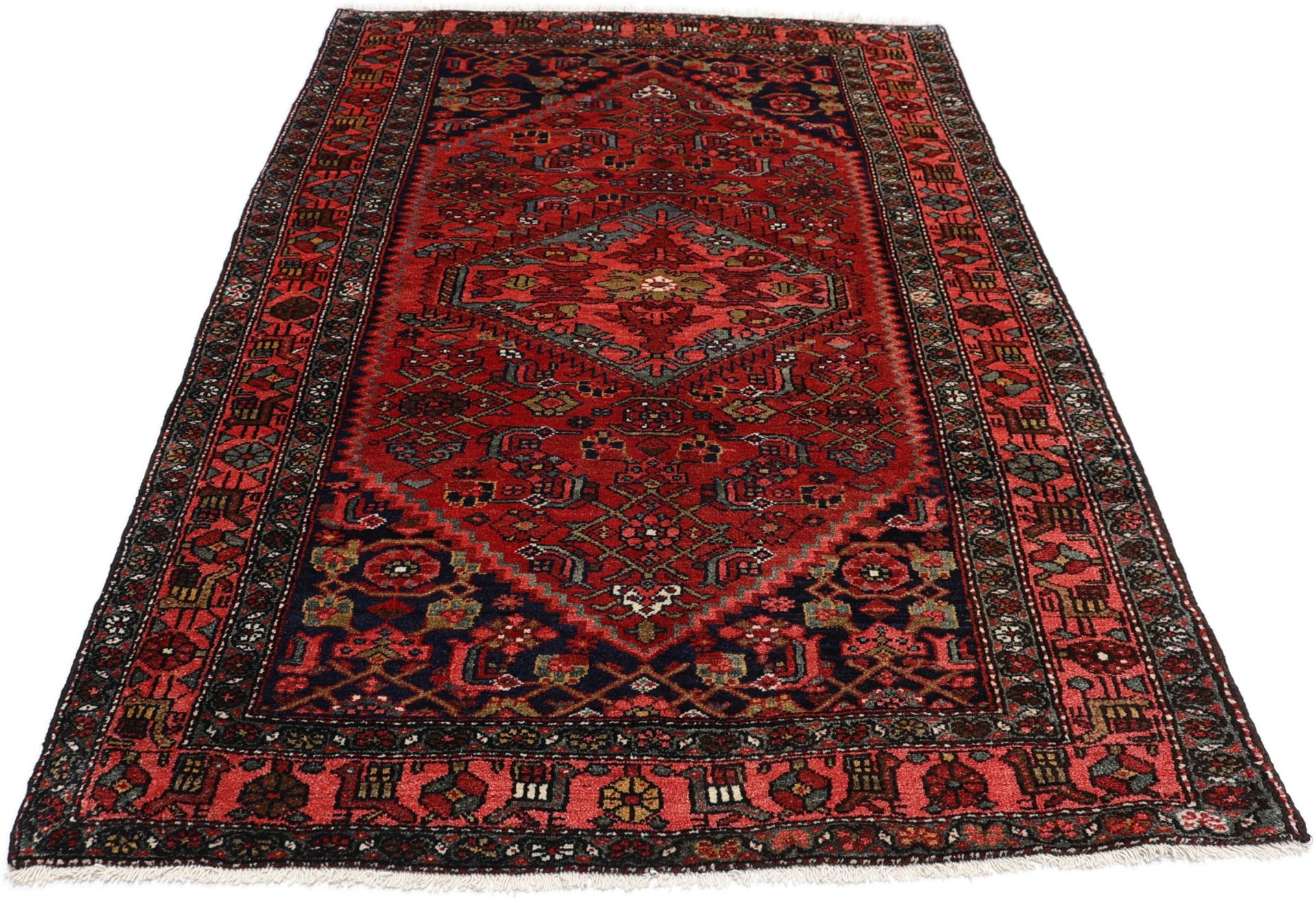 Perserteppich 136 × 210 cm aus Wolle, handgeknüpft