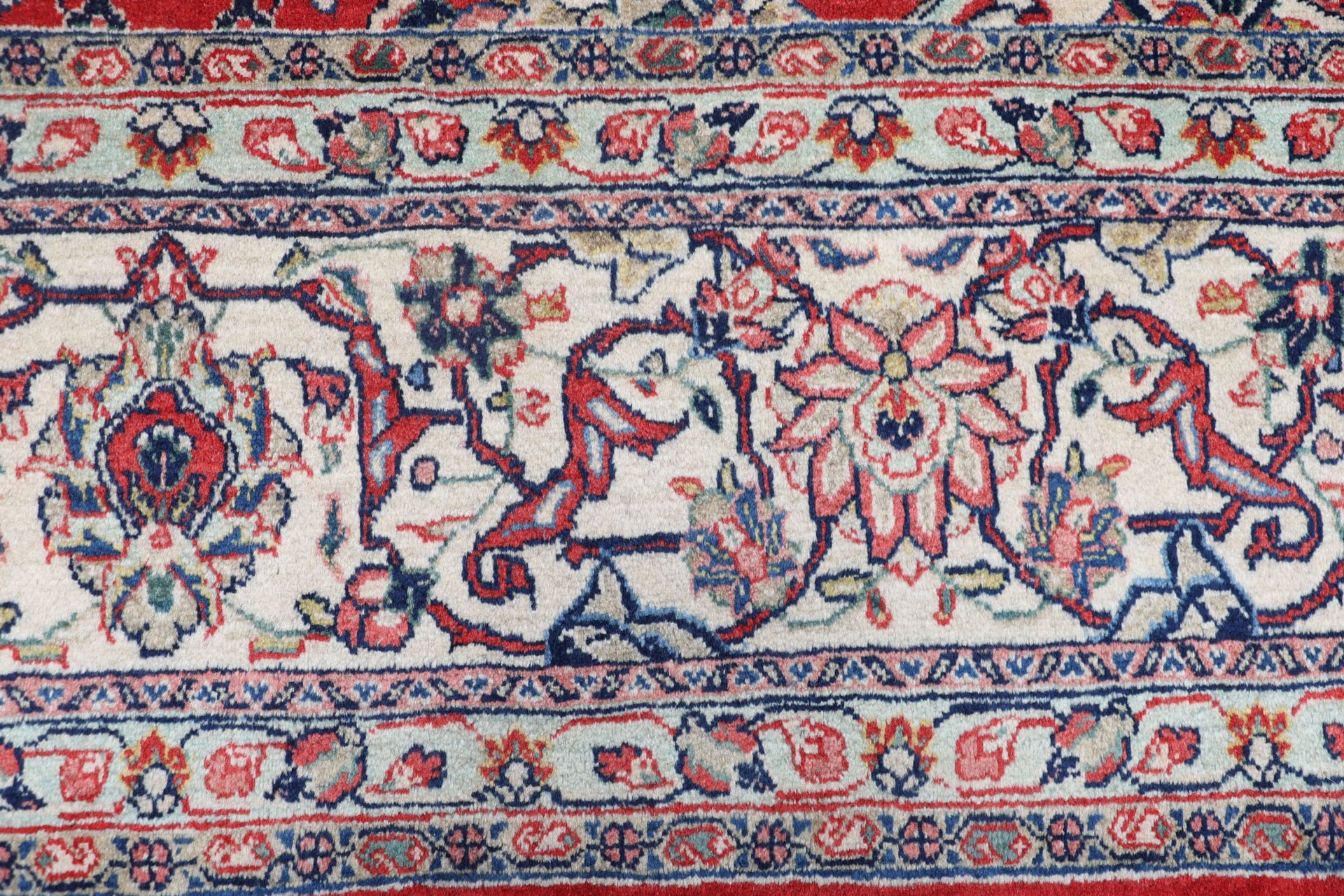 Handgeknüpfter Sarough Perserteppich, 255 × 365 cm, Wolle