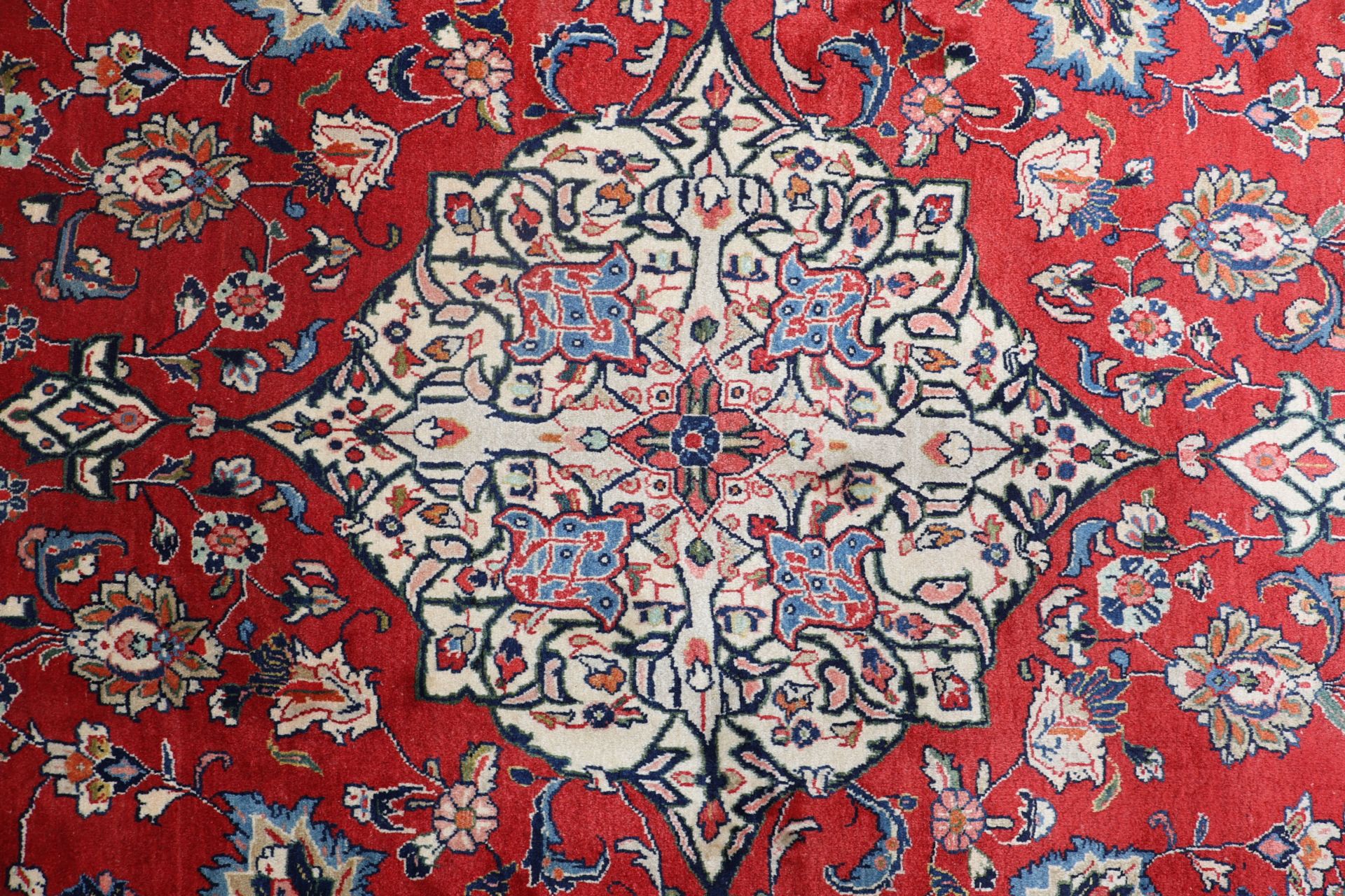 Handgeknüpfter Sarough Perserteppich, 255 × 365 cm, Wolle