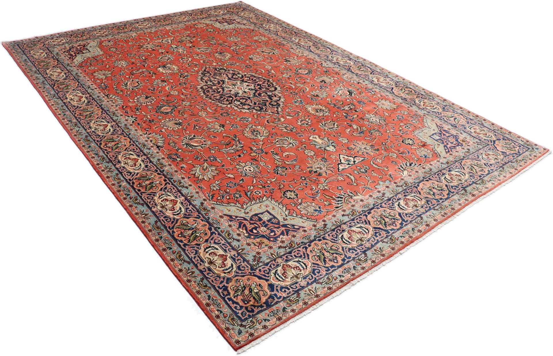 Sarough Perserteppich aus Iran, 264 × 378 cm