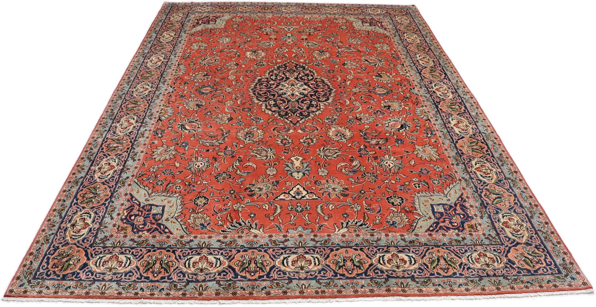 Sarough Perserteppich aus Iran, 264 × 378 cm