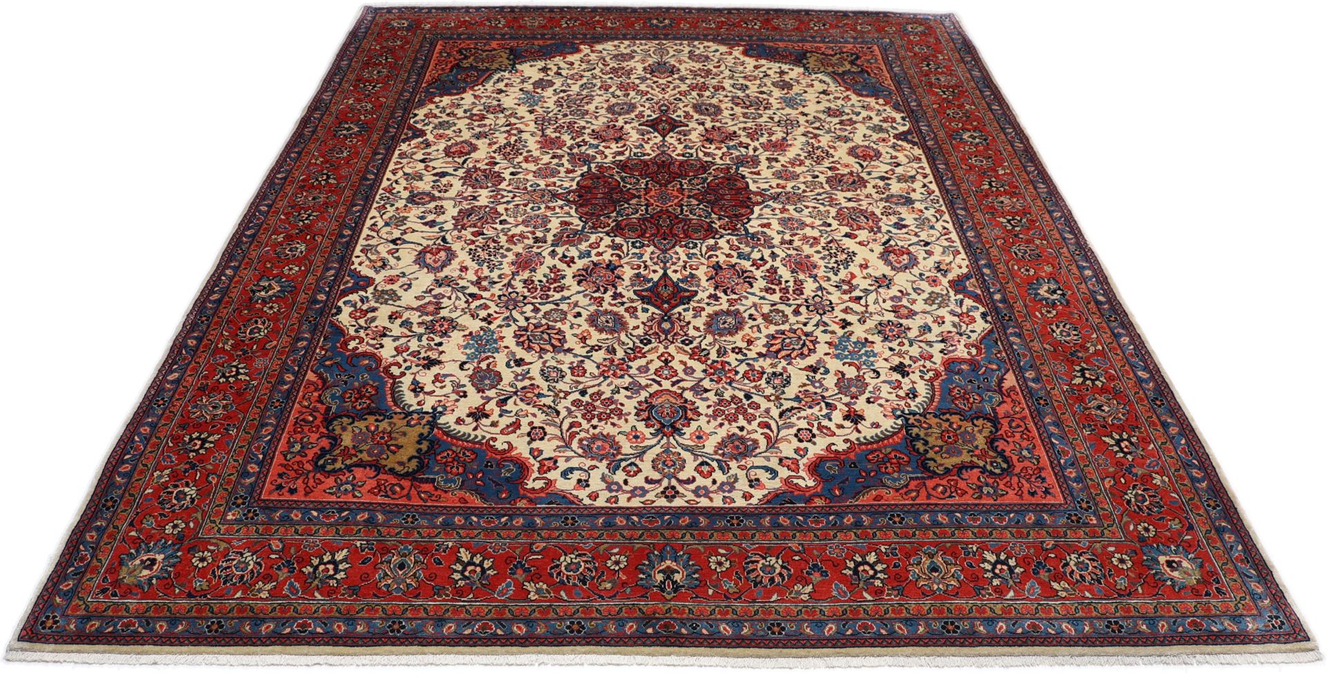 Handgeknüpfter Sarough Perserteppich, 270 × 365 cm, Wolle