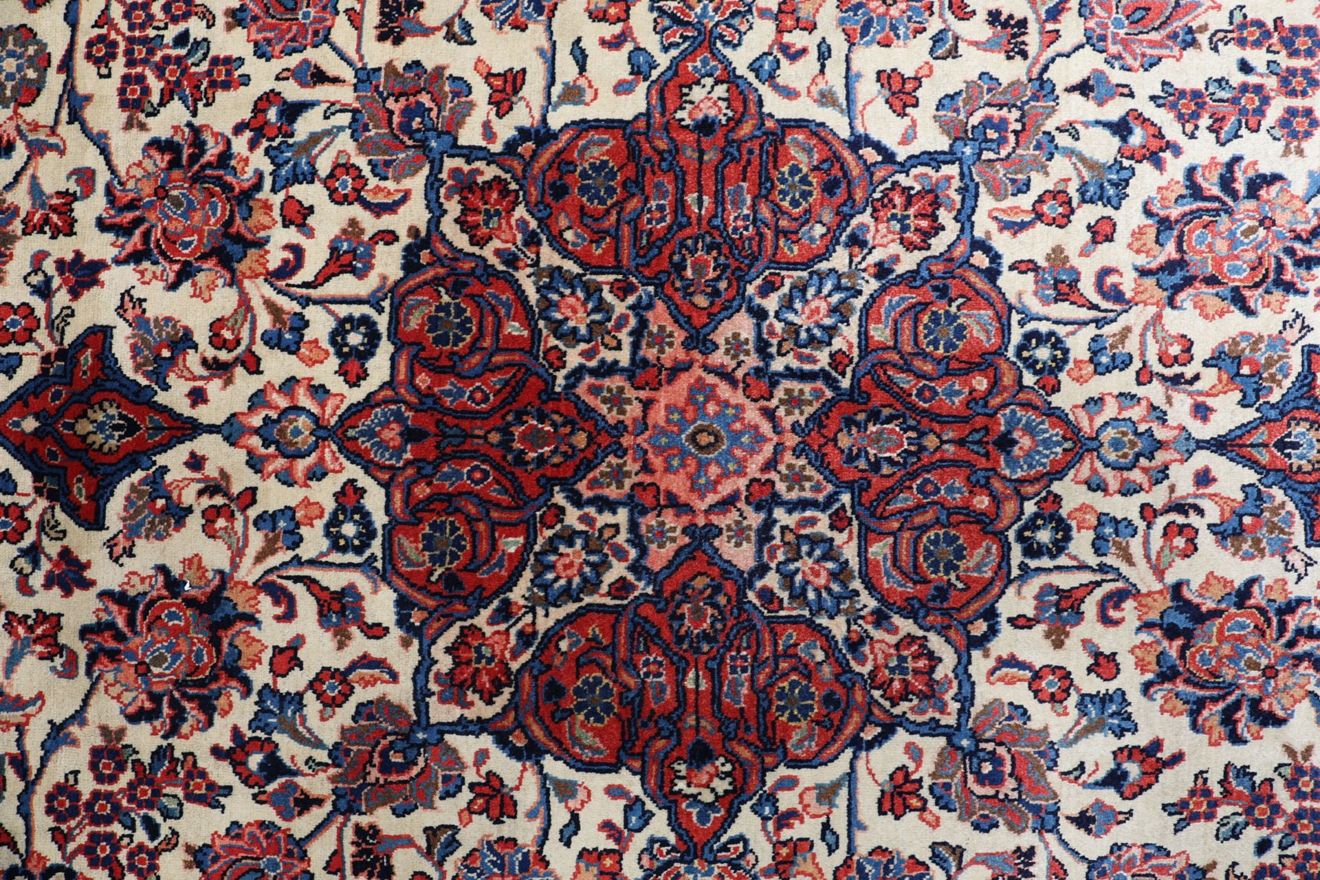 Handgeknüpfter Sarough Perserteppich, 270 × 365 cm, Wolle