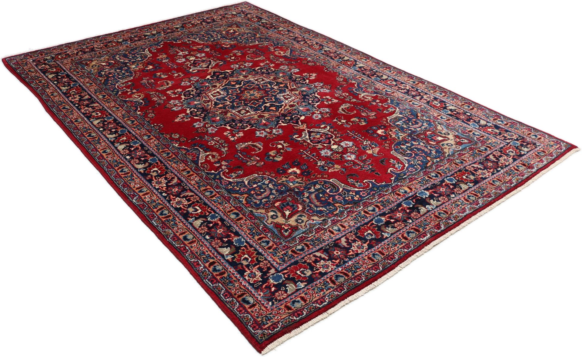 Handgeknüpfter Mashhad Perserteppich 190 × 295 cm