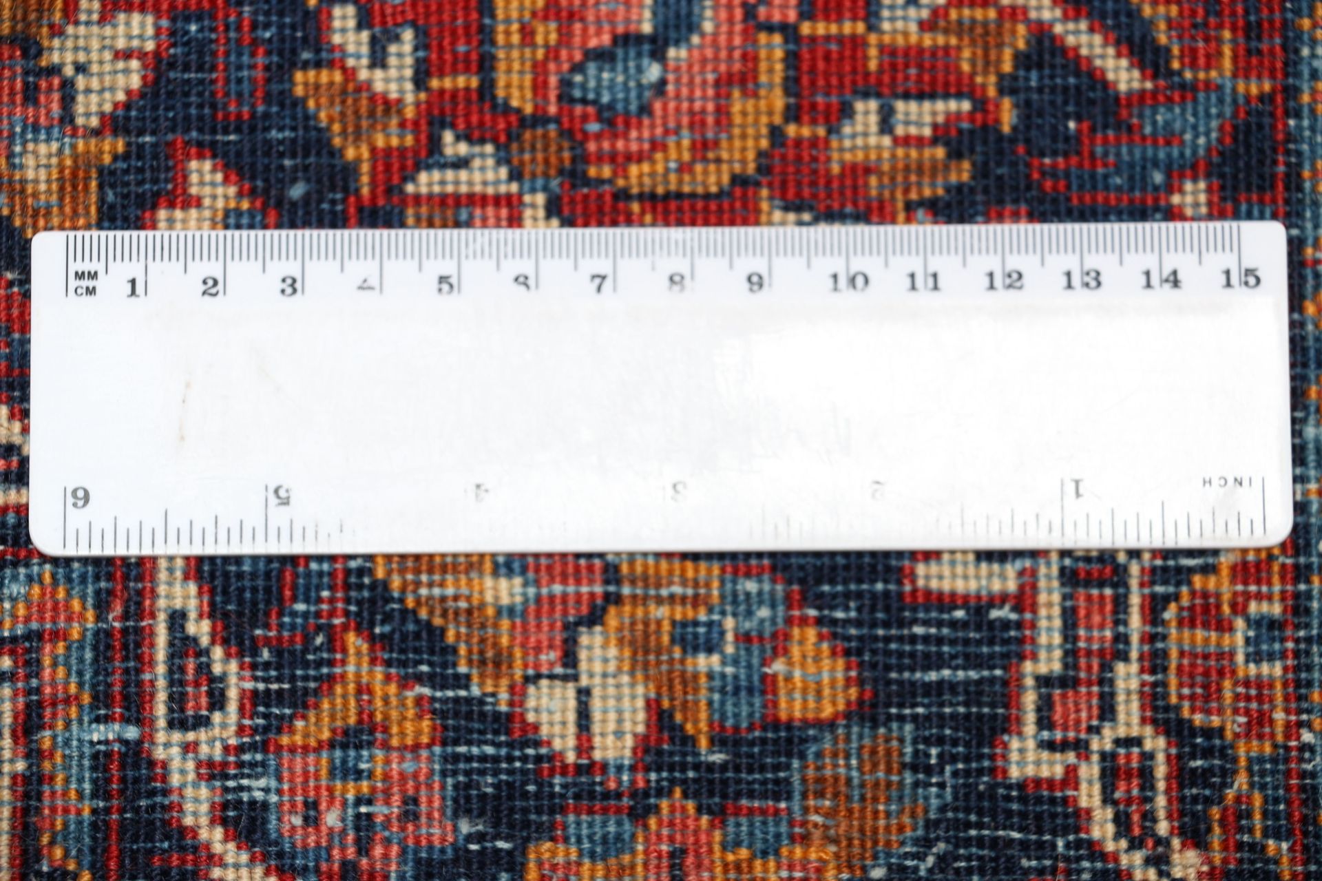 Handgeknüpfter Kashan Perserteppich, 137 × 211 cm, Wolle