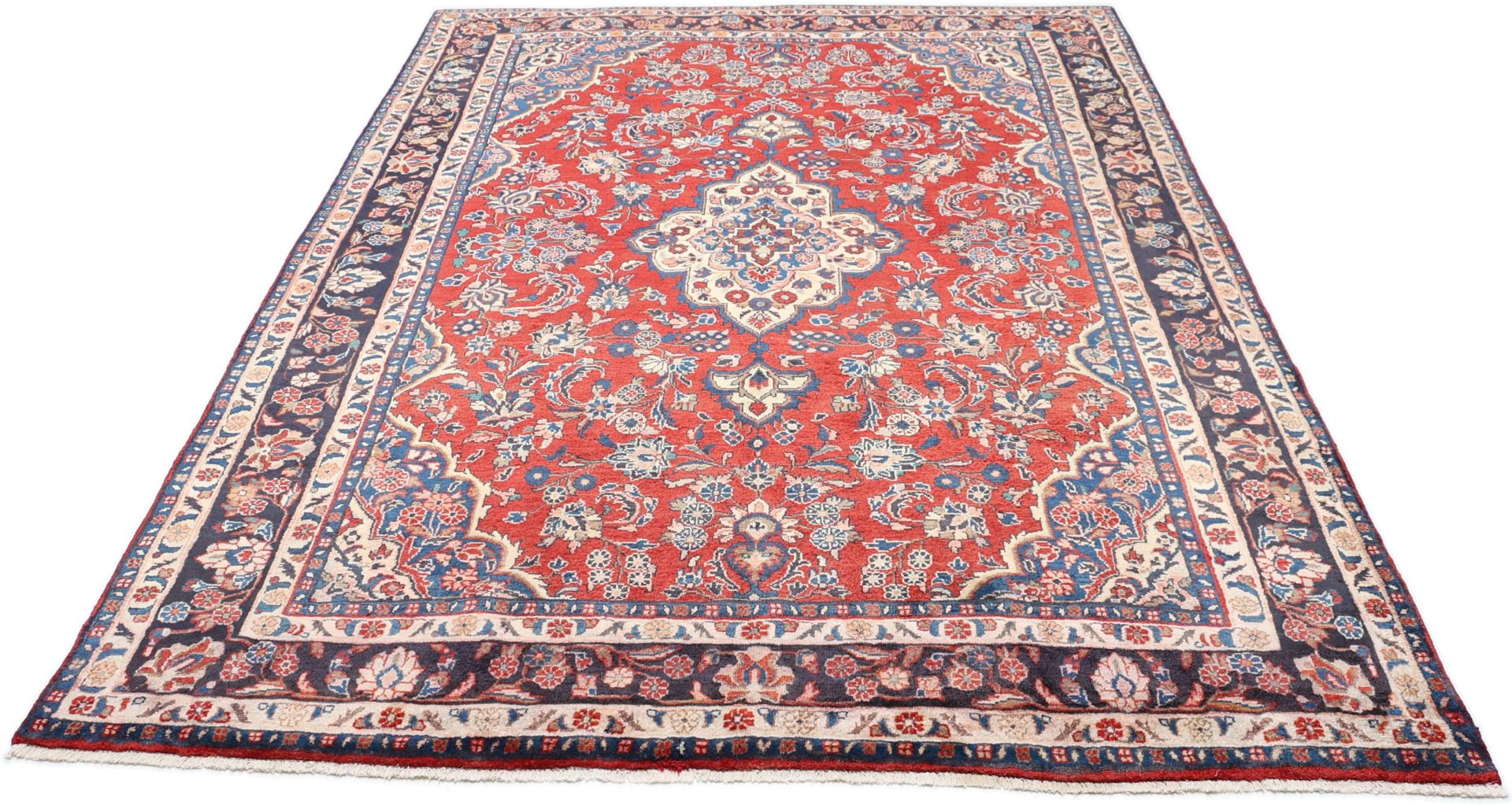 Hamadan Perserteppich aus Iran, 207 × 303 cm