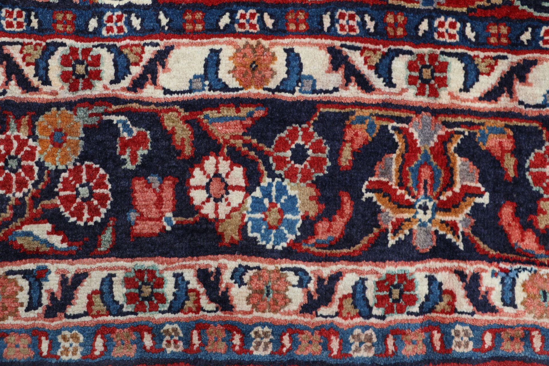 Hamadan Perserteppich aus Iran, 207 × 303 cm