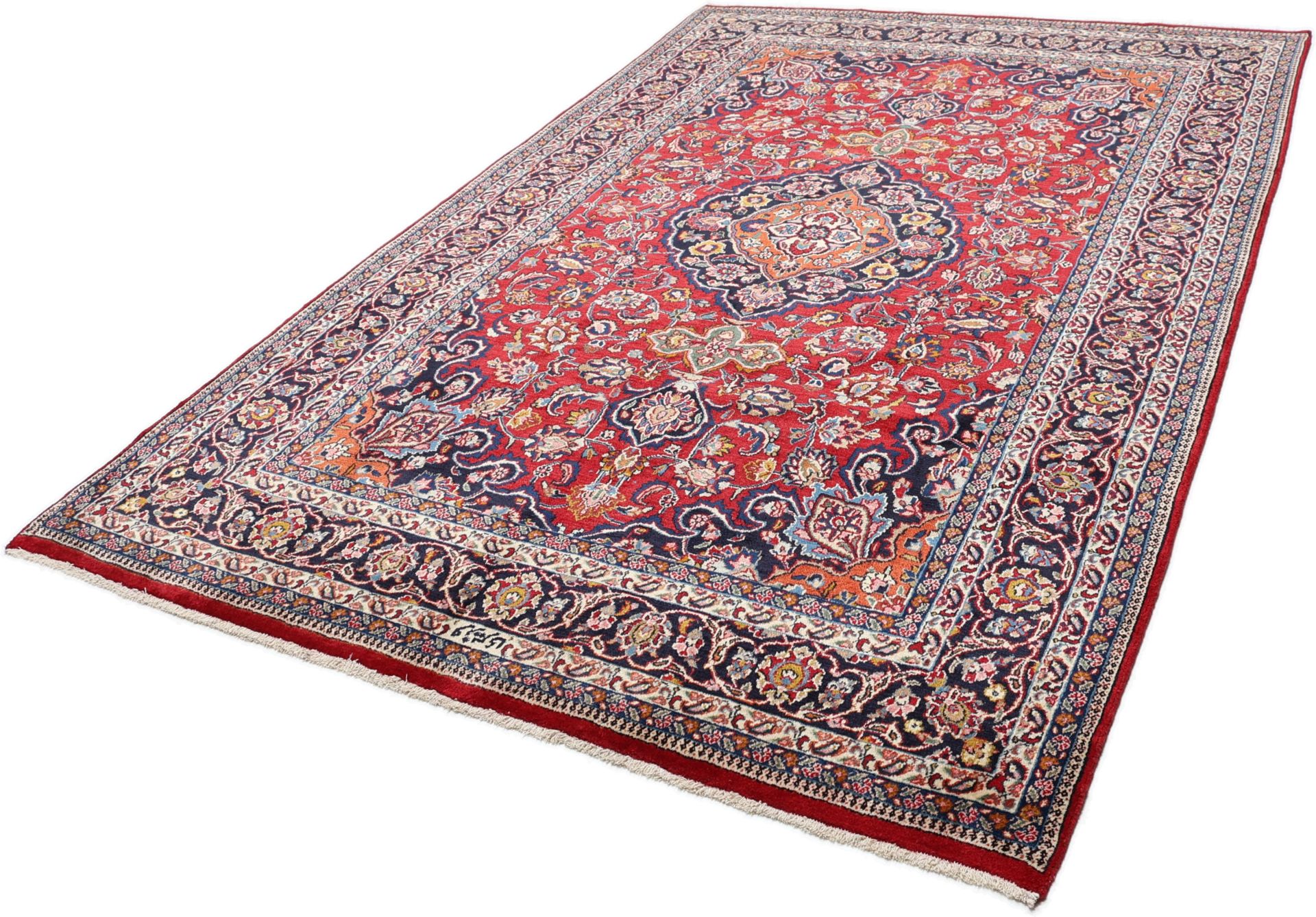 Mashhad Perserteppich aus Iran, 200 × 302 cm