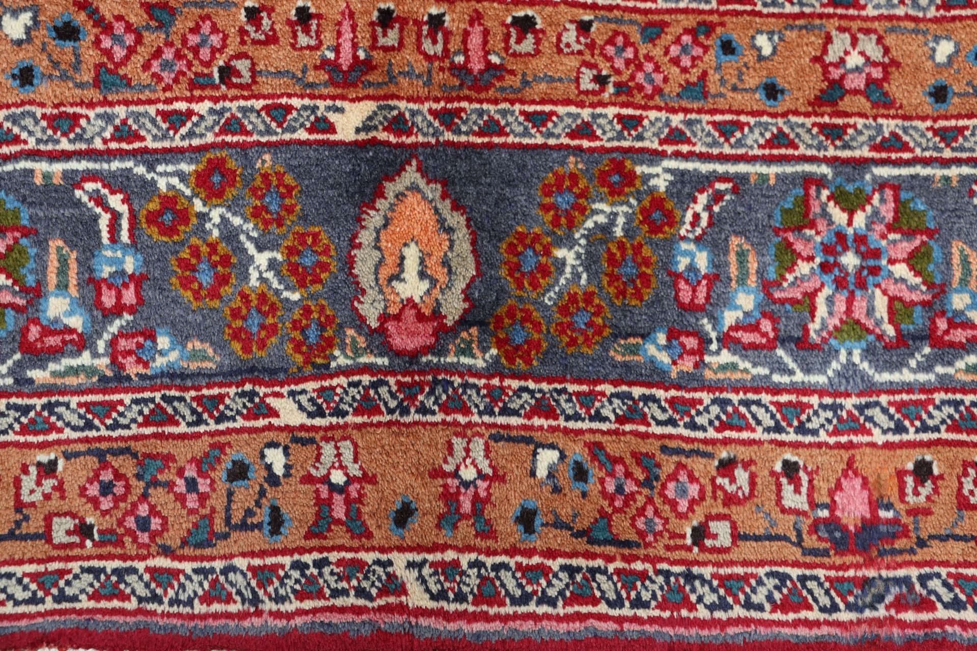 Handgeknüpfter Mashhad Perserteppich 195 × 295 cm