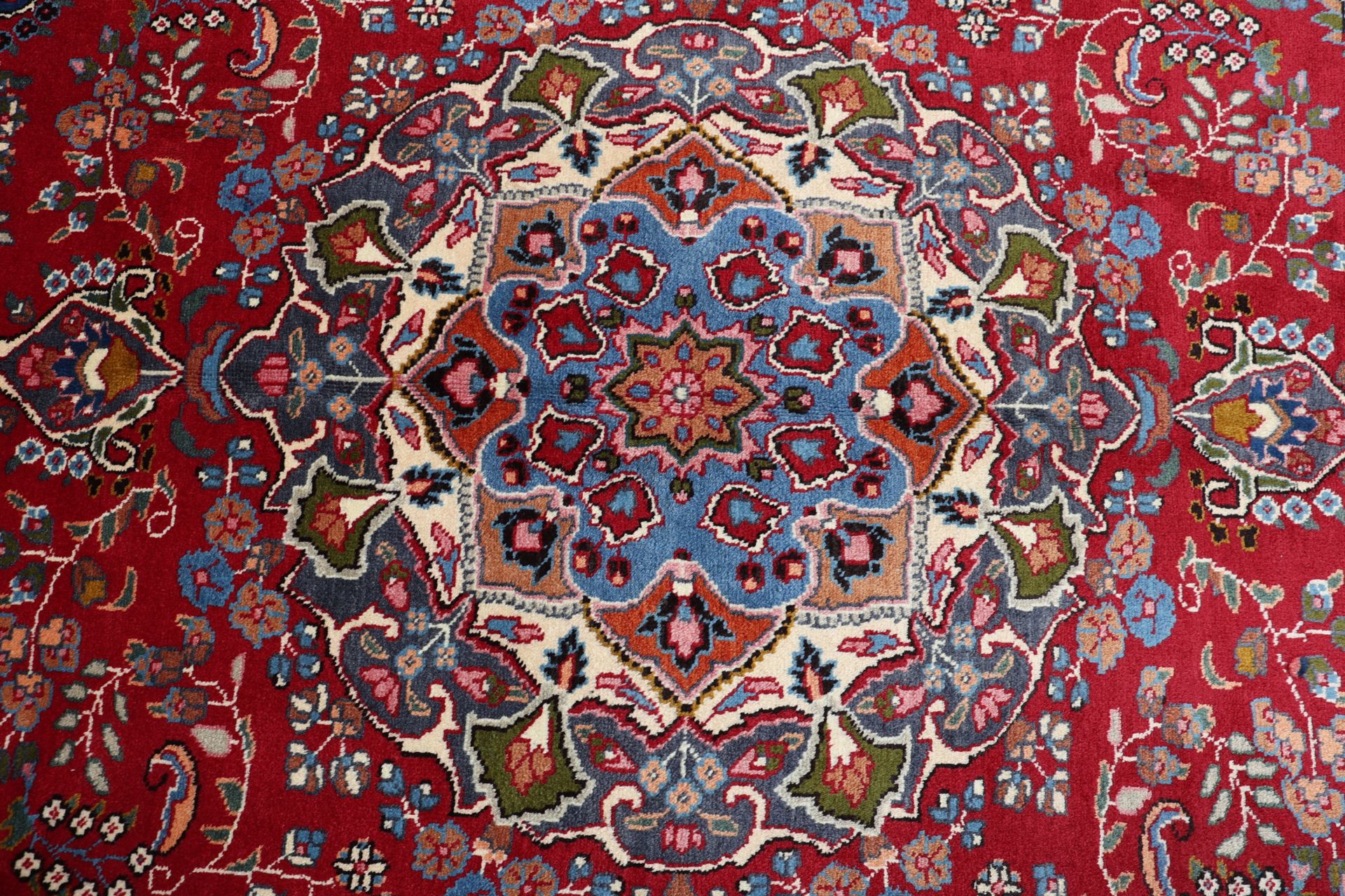 Handgeknüpfter Mashhad Perserteppich 195 × 295 cm