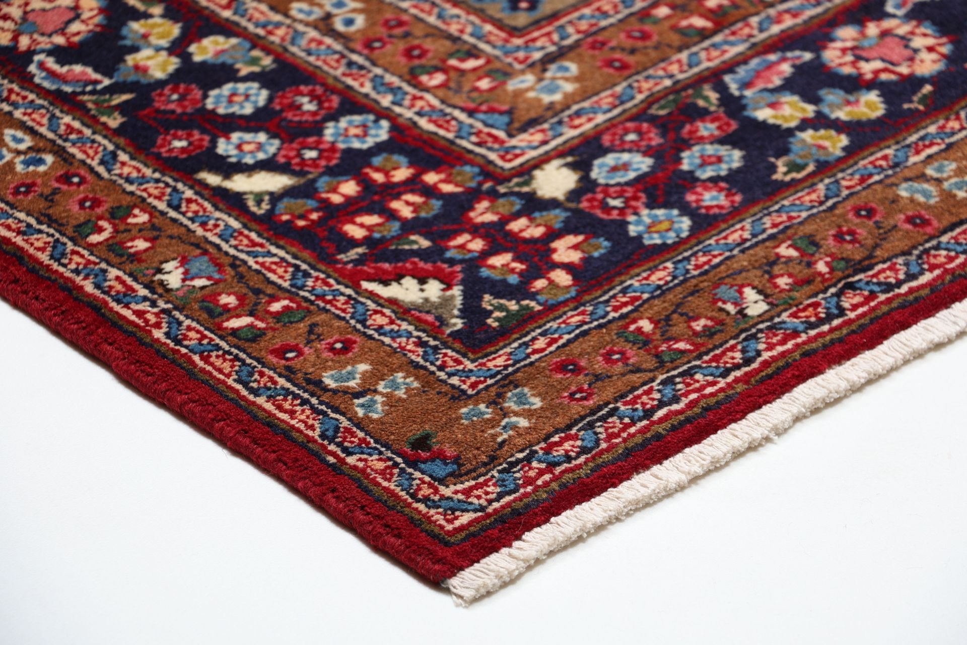 Handgeknüpfter Mashhad Perserteppich 202 × 297 cm