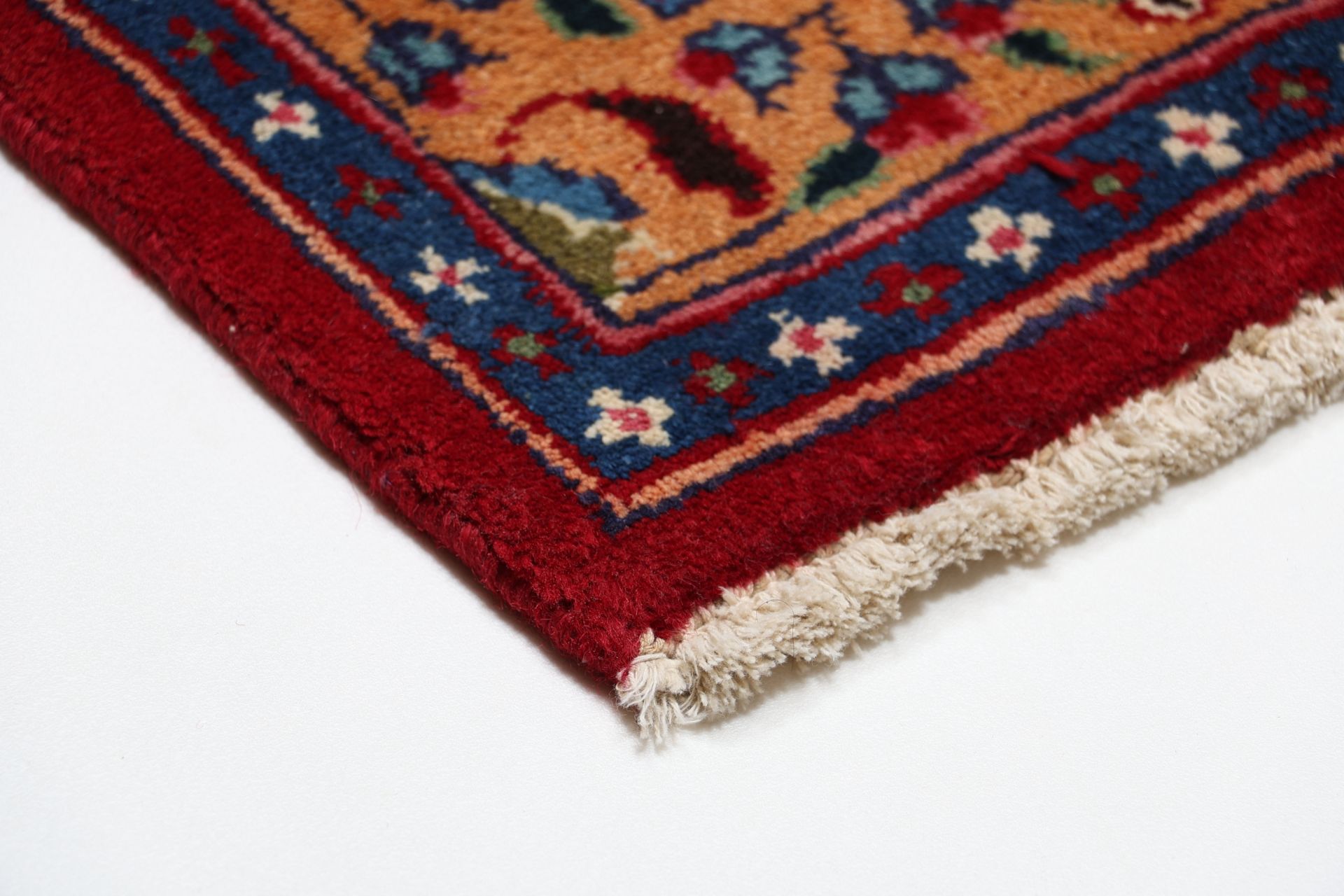 Handgeknüpfter Mashhad Perserteppich, 197 × 300 cm, Wolle