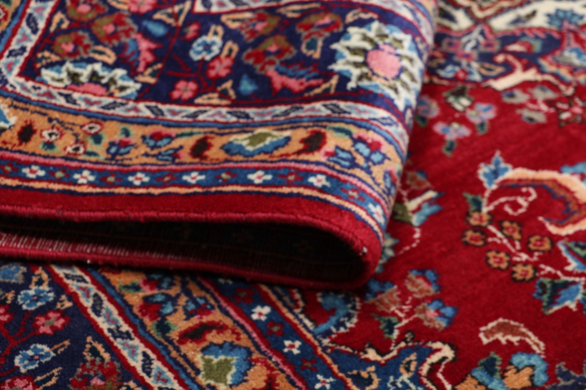 Handgeknüpfter Mashhad Perserteppich, 197 × 300 cm, Wolle