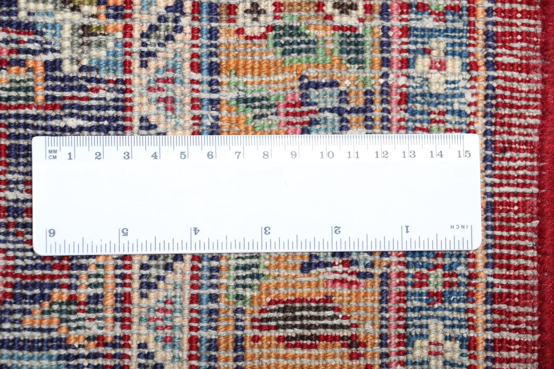 Handgeknüpfter Mashhad Perserteppich, 197 × 300 cm, Wolle