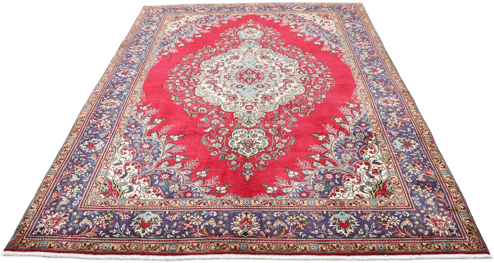 Täbriz Perserteppich aus Iran, 200 × 302 cm