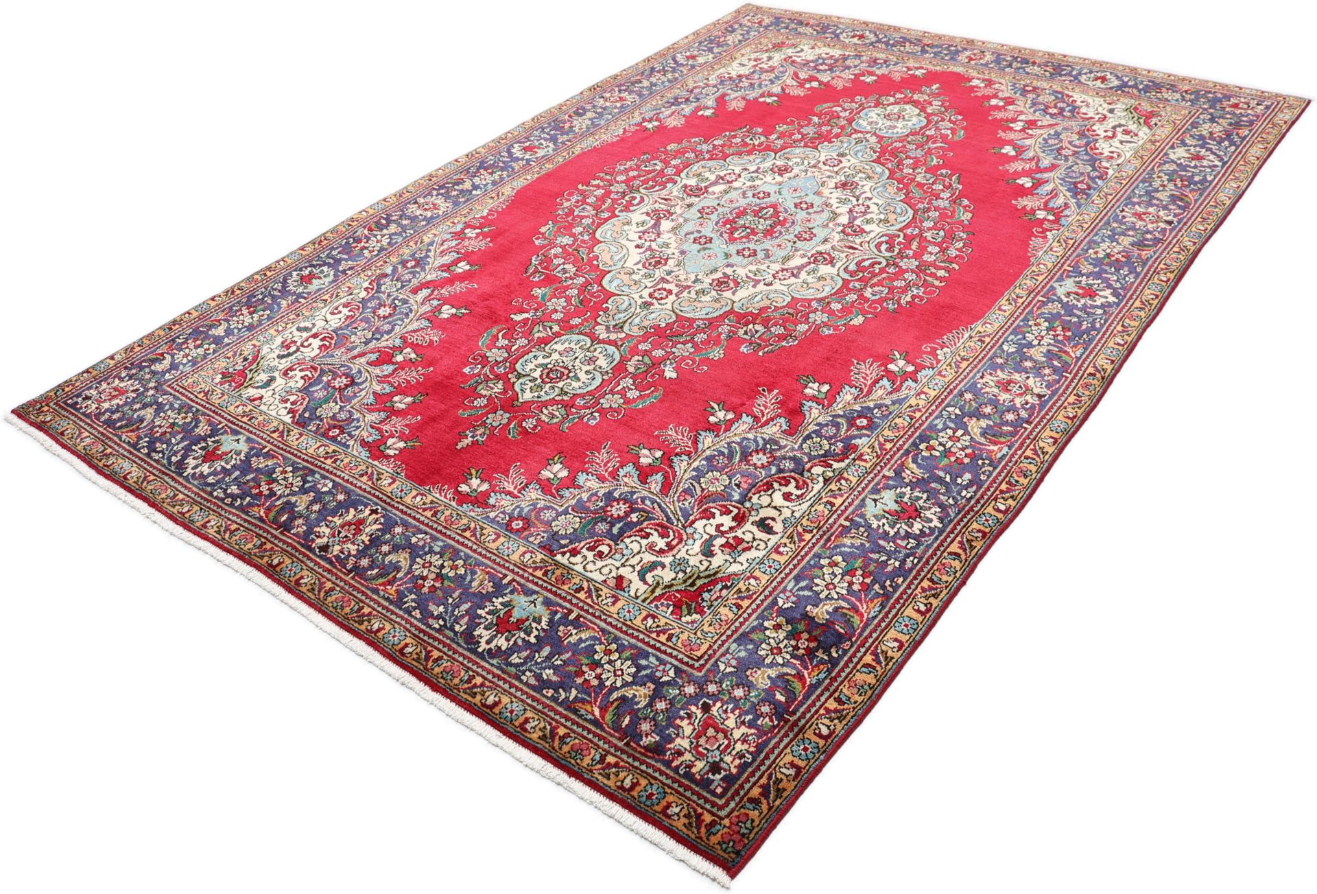 Täbriz Perserteppich aus Iran, 200 × 302 cm