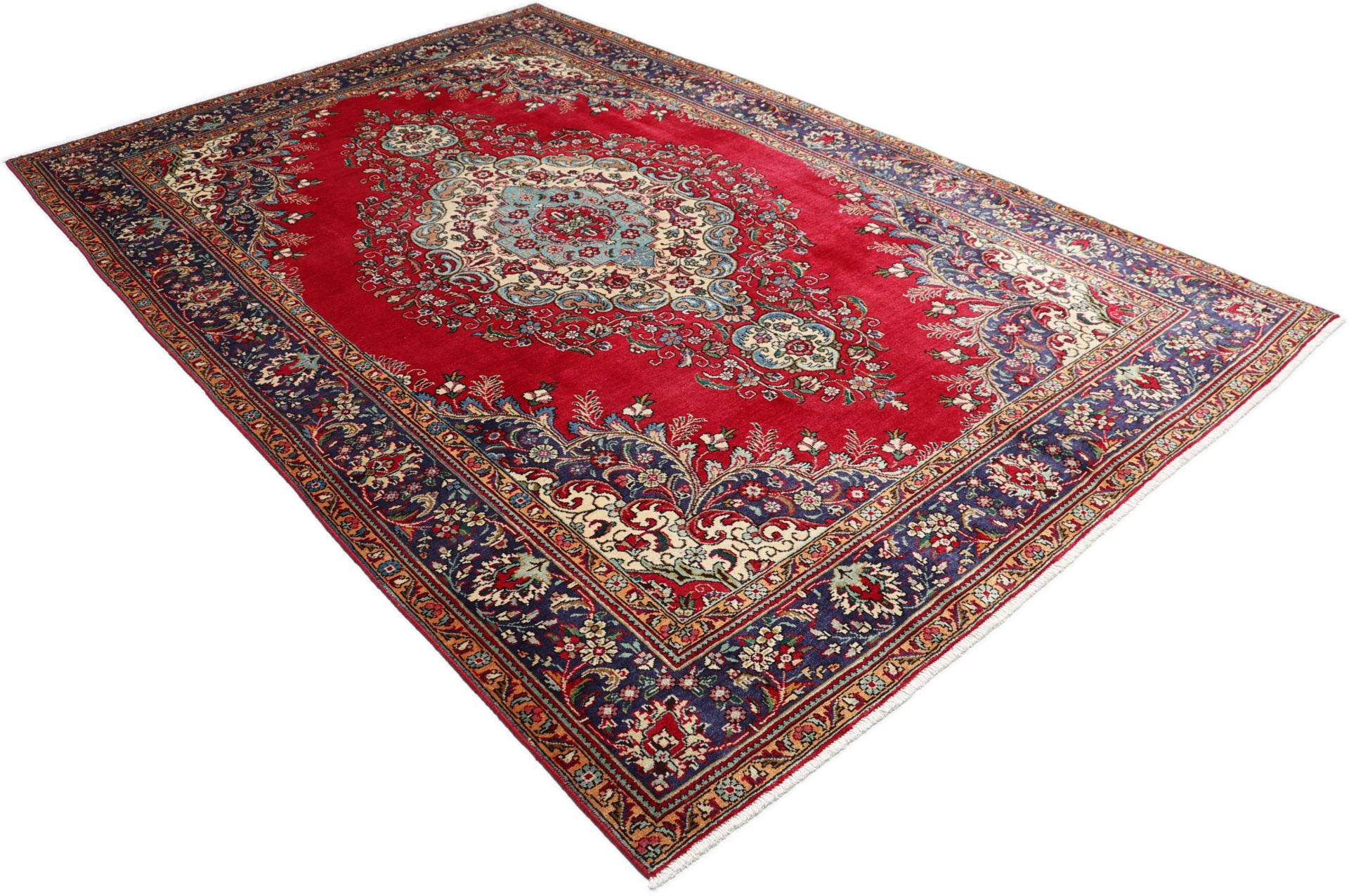 Täbriz Perserteppich aus Iran, 200 × 302 cm