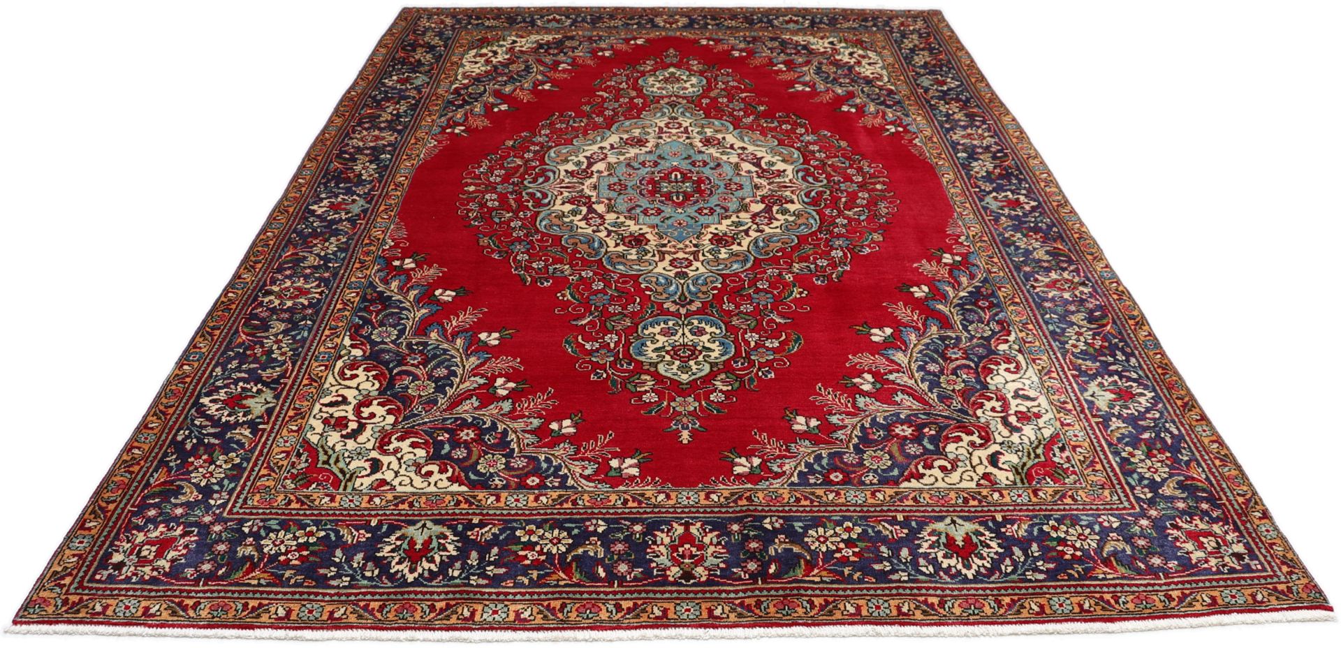 Täbriz Perserteppich aus Iran, 200 × 302 cm