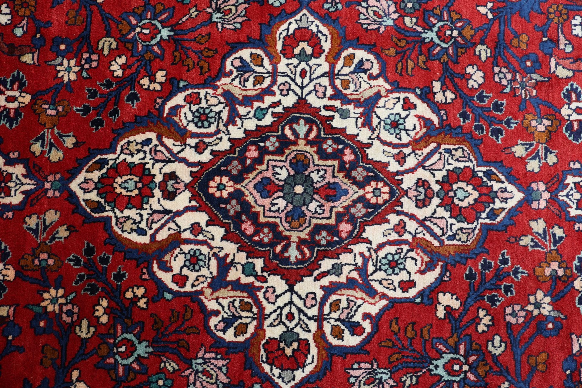 Handgeknüpfter Hamadan Perserteppich, 216 × 335 cm, Wolle