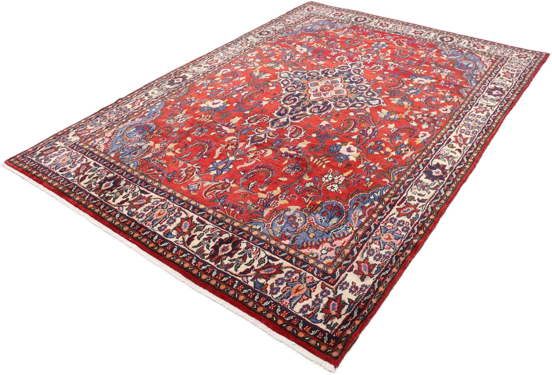 Hamadan Perserteppich aus Iran, 200 × 300 cm
