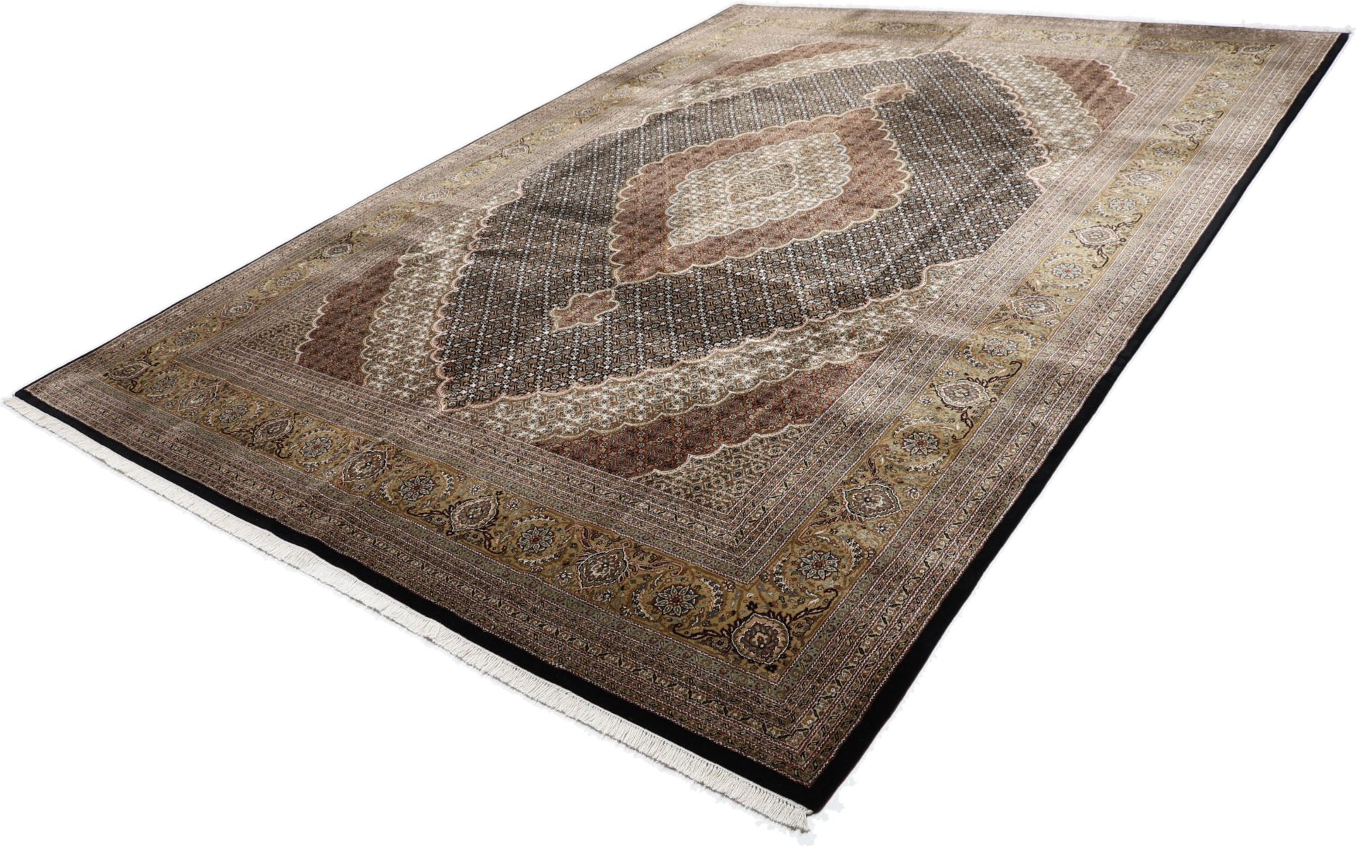 Handgeknüpfter Herati Orientteppich, 300 × 405 cm, Wolle