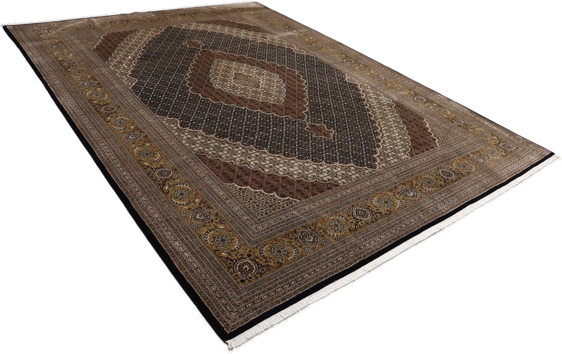 Handgeknüpfter Herati Orientteppich, 300 × 405 cm, Wolle