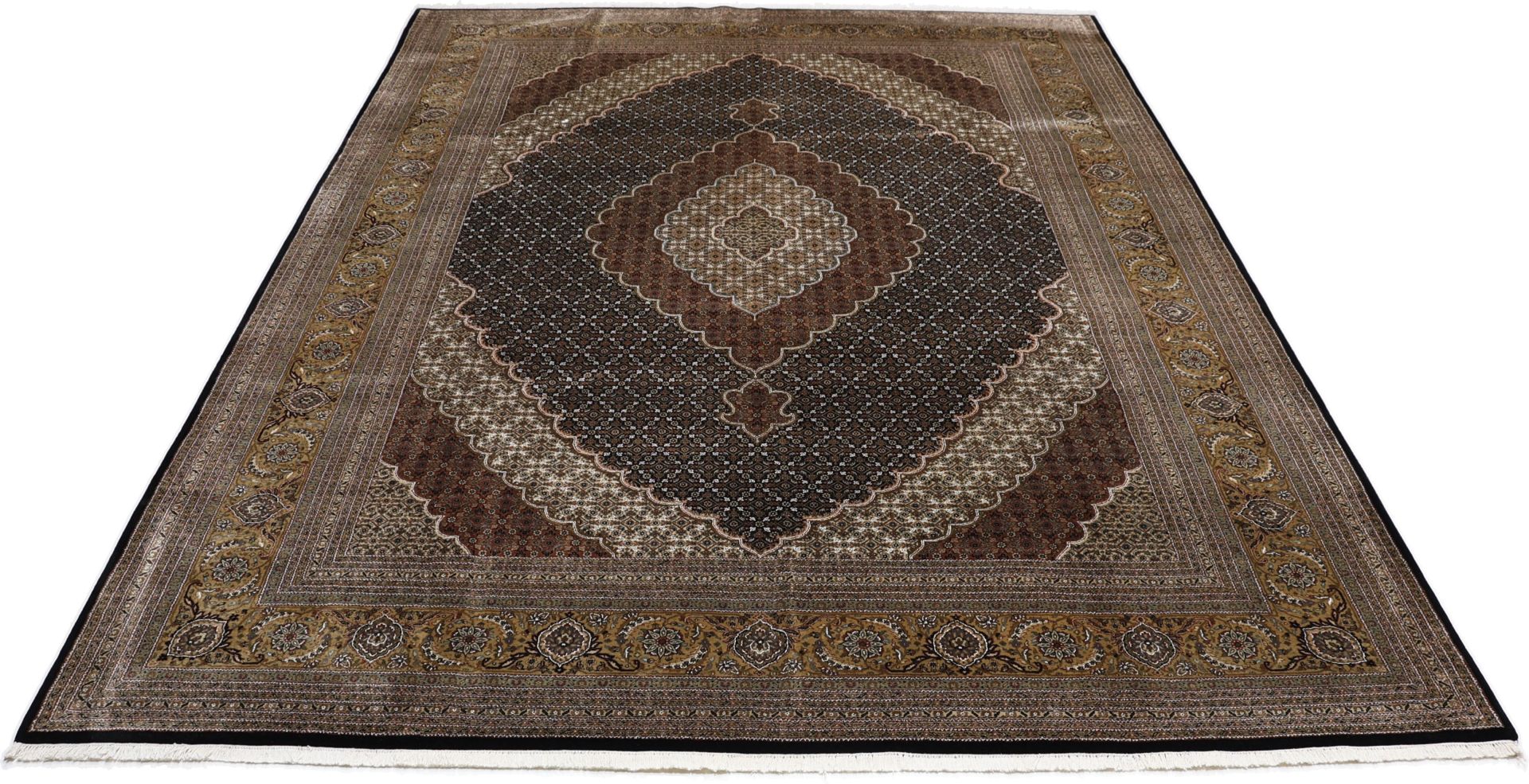 Handgeknüpfter Herati Orientteppich, 300 × 405 cm, Wolle