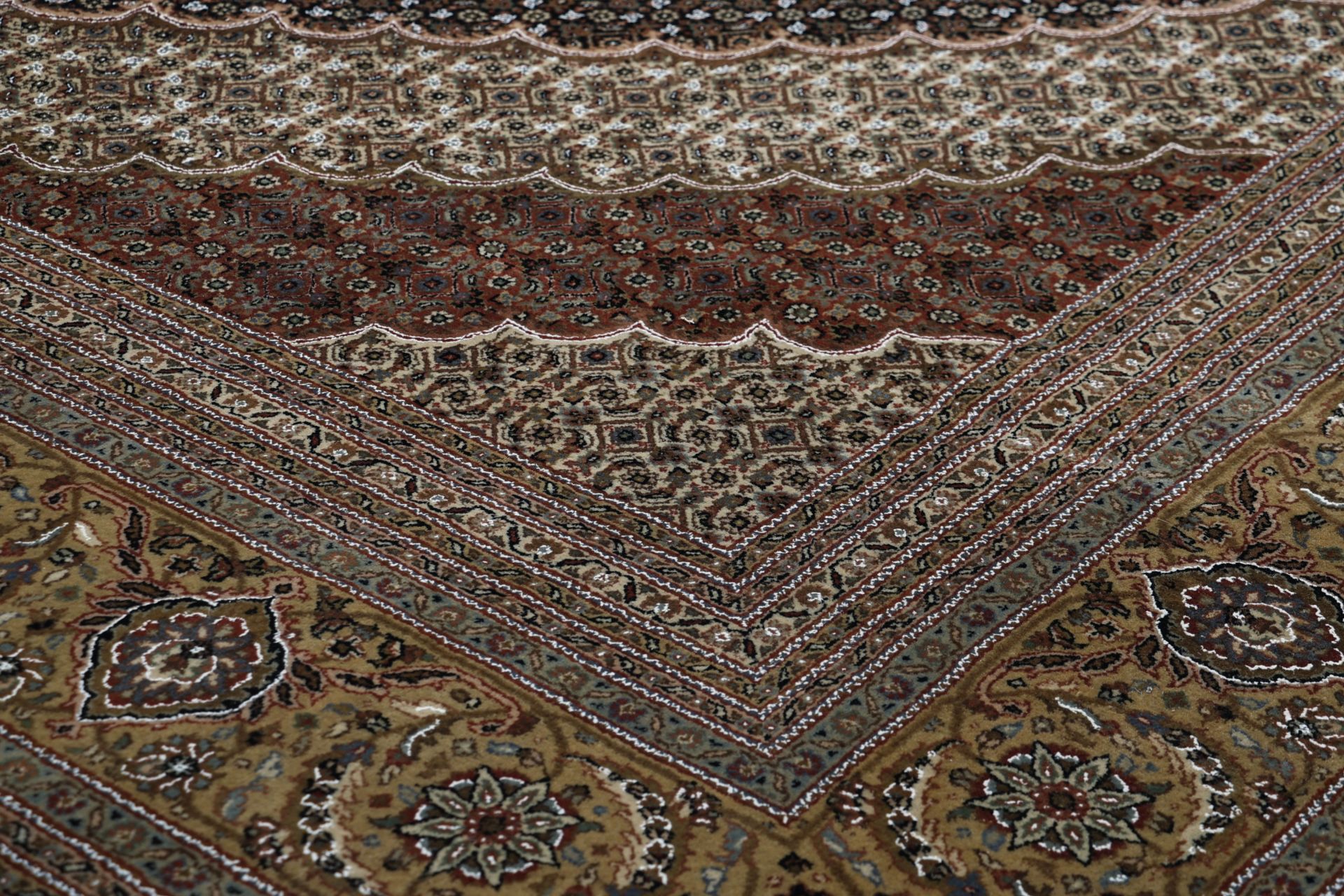 Handgeknüpfter Herati Orientteppich, 300 × 405 cm, Wolle
