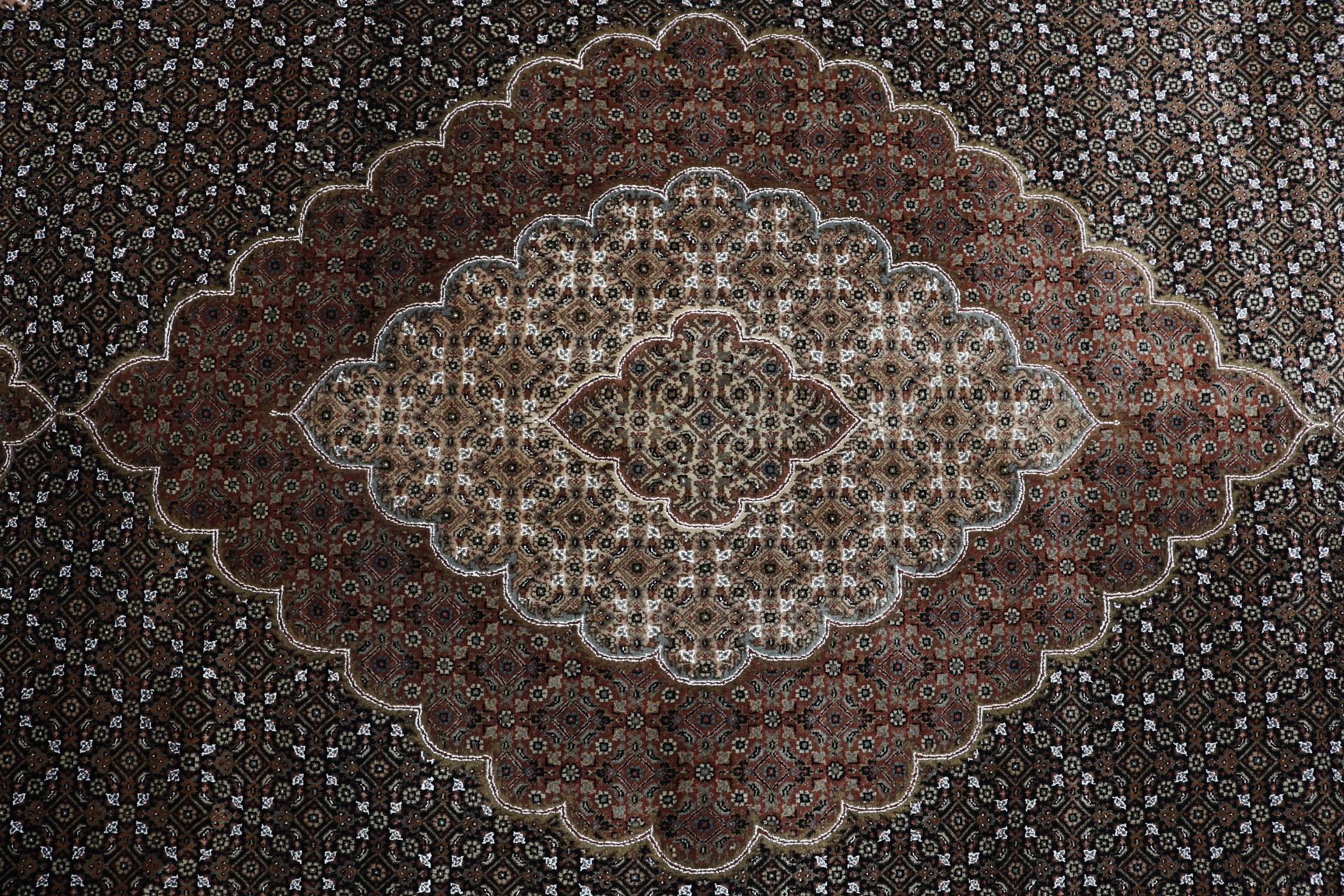 Handgeknüpfter Herati Orientteppich, 300 × 405 cm, Wolle