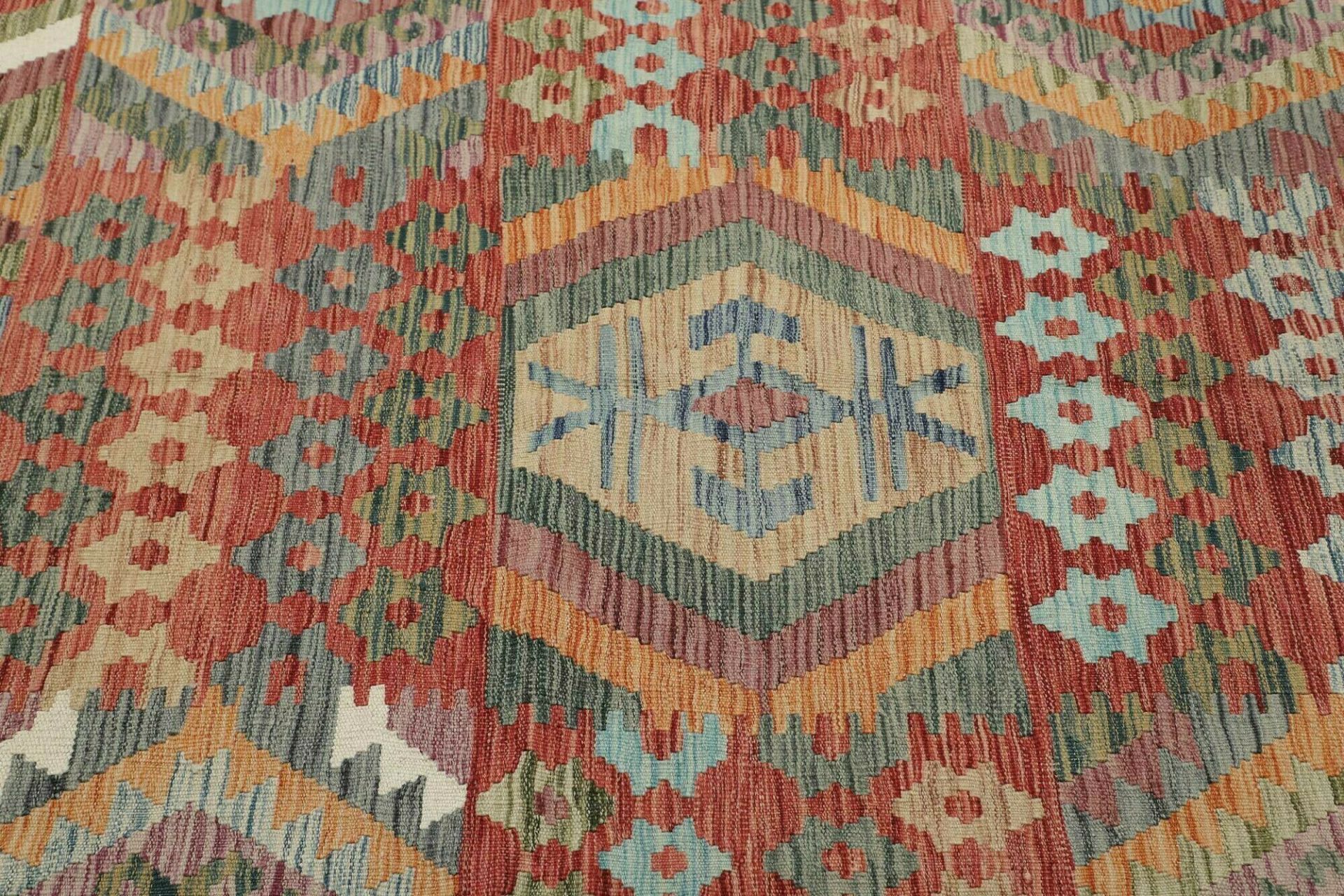 Handgewebter Kelim 403 × 595 cm