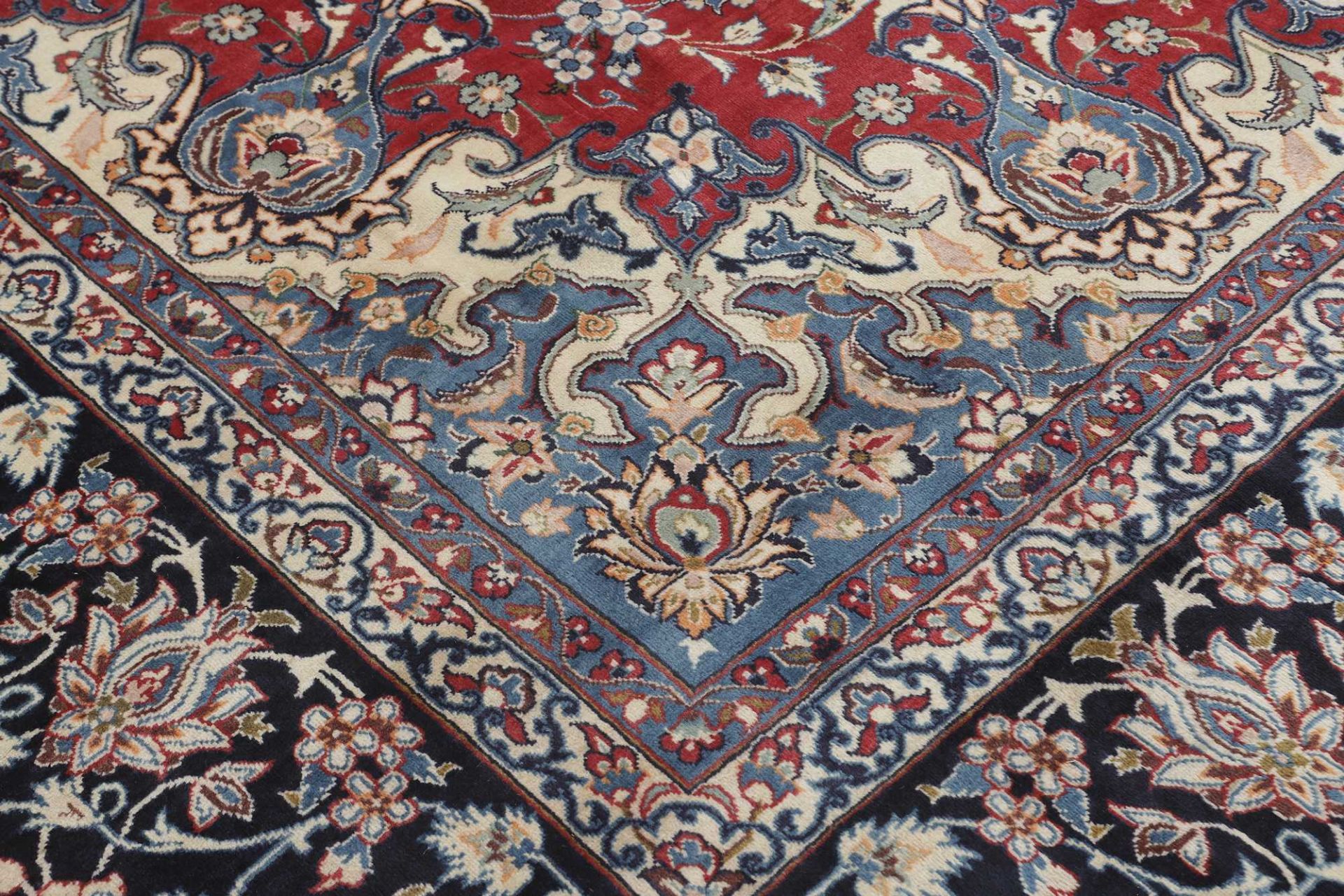 Handgeknüpfter Perserteppich, 351 × 534 cm, Wolle