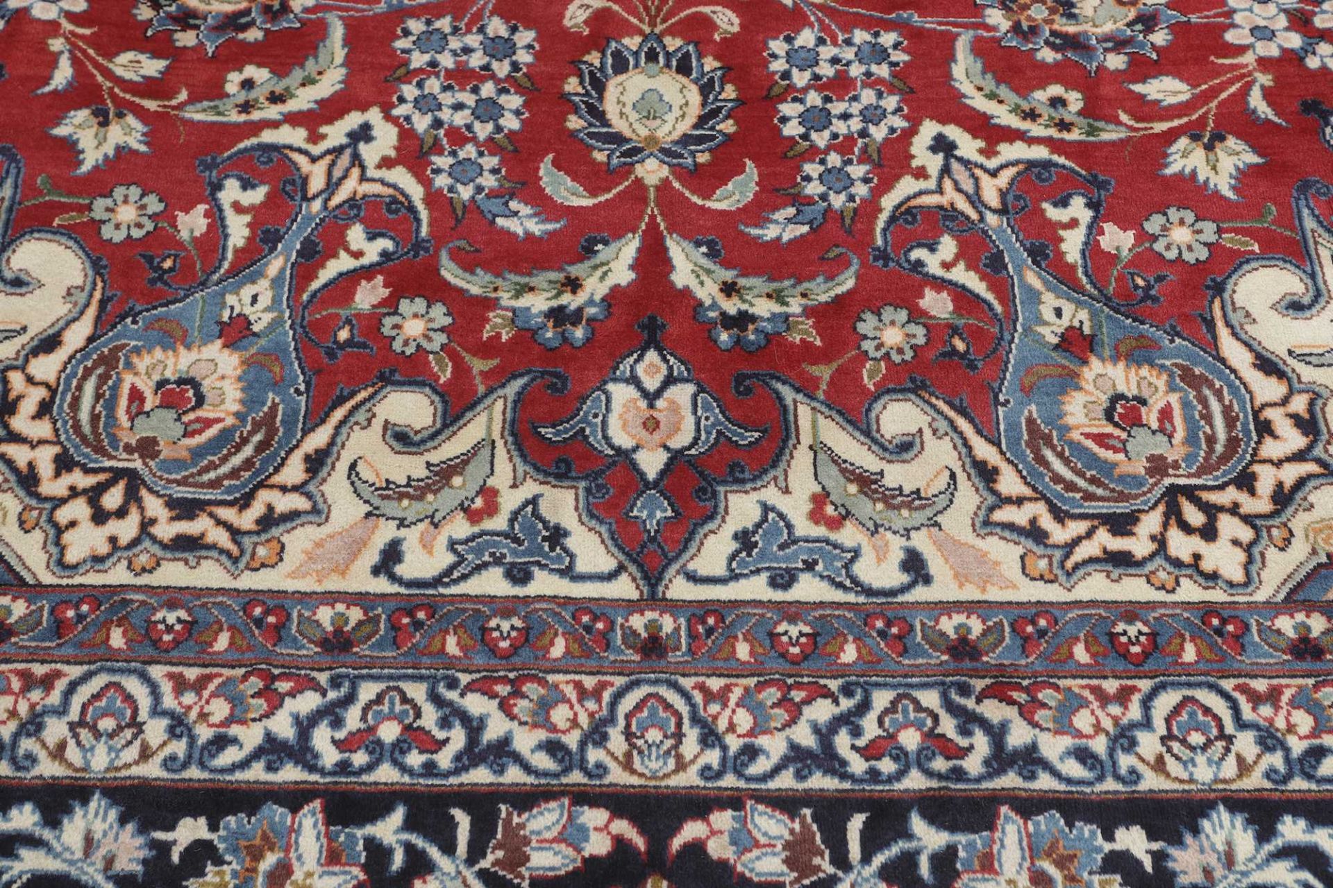 Handgeknüpfter Perserteppich, 351 × 534 cm, Wolle