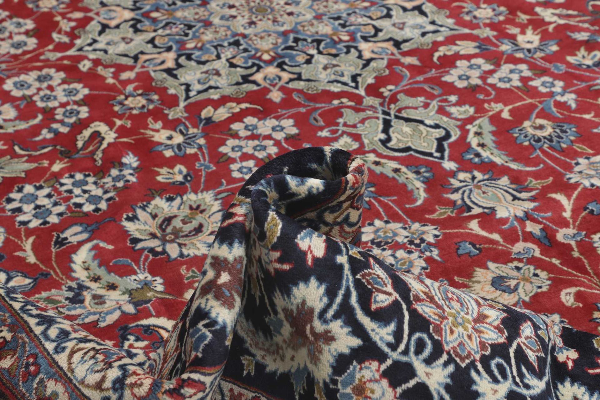 Handgeknüpfter Perserteppich, 351 × 534 cm, Wolle