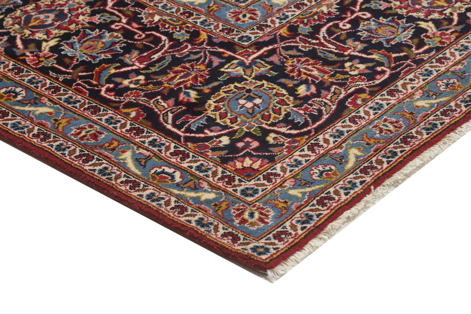 Kashan Perserteppich aus Iran, 356 × 486 cm
