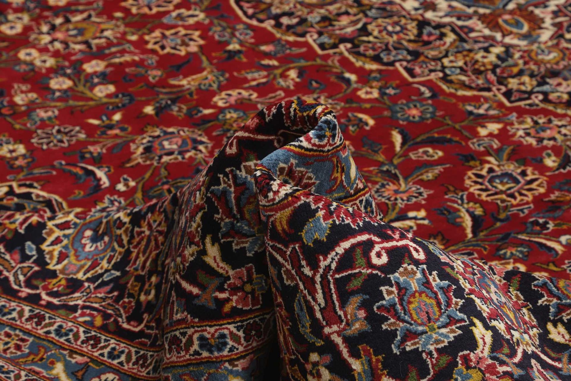 Kashan Perserteppich aus Iran, 356 × 486 cm