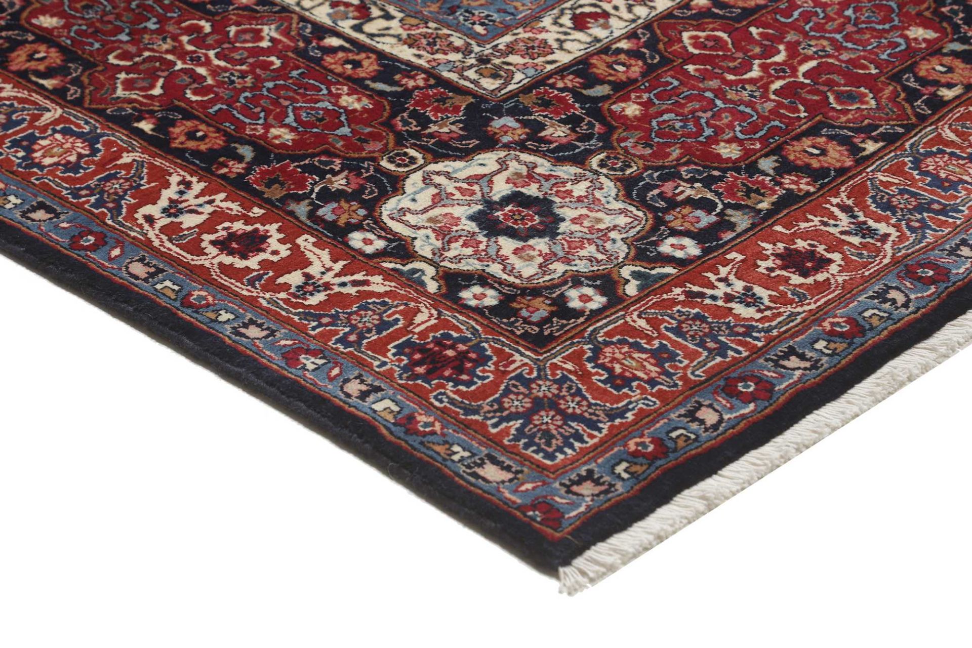 Handgeknüpfter Mashhad Perserteppich 347 × 502 cm